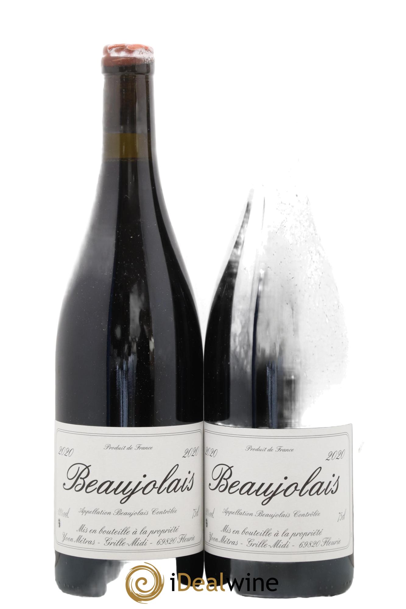 Beaujolais Yvon Métras 2020 - Lot de 2 bouteilles - 0