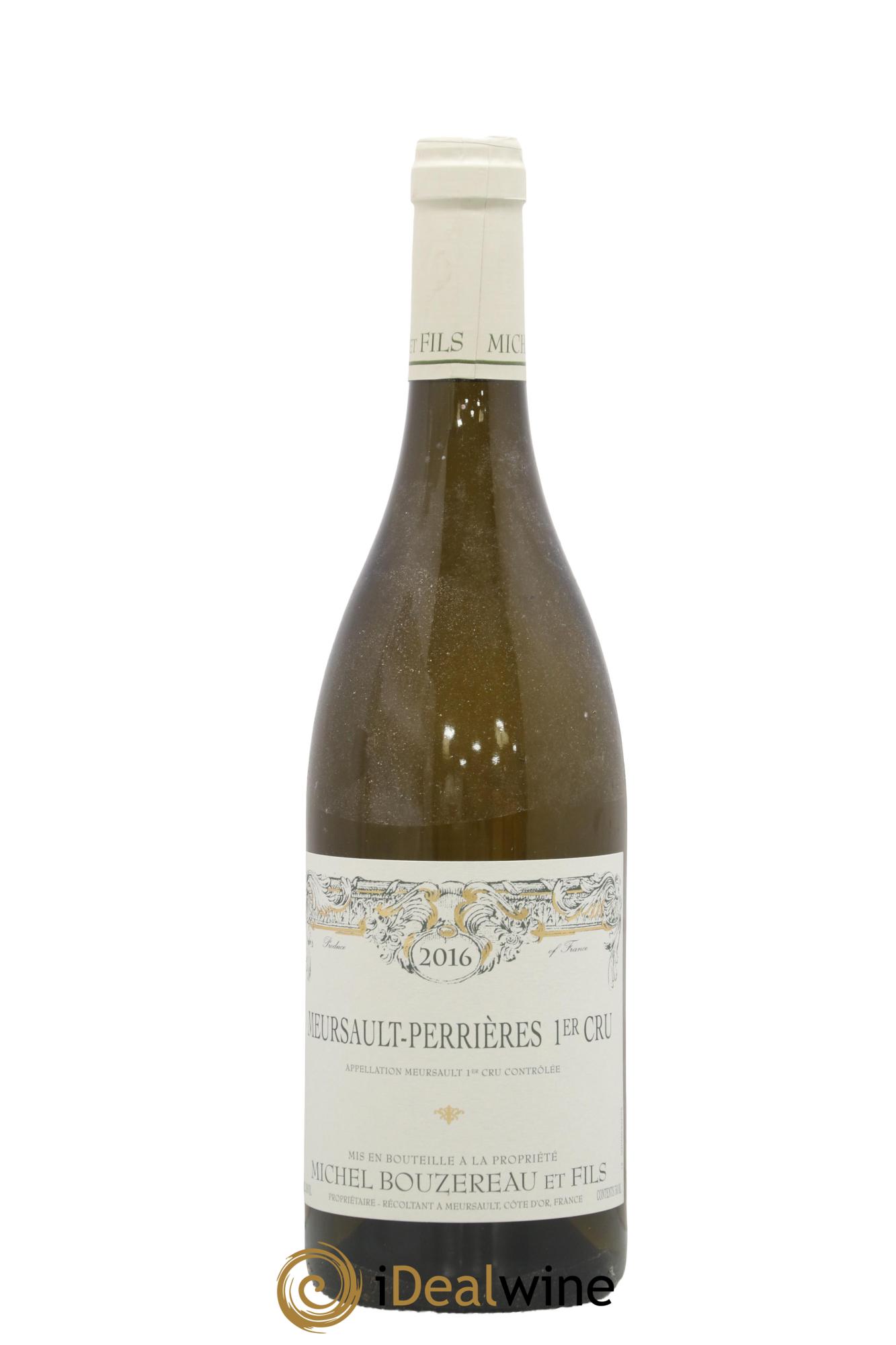 Meursault 1er Cru Perrières Michel Bouzereau et Fils (Domaine) 2016 - Lot de 1 bouteille - 0