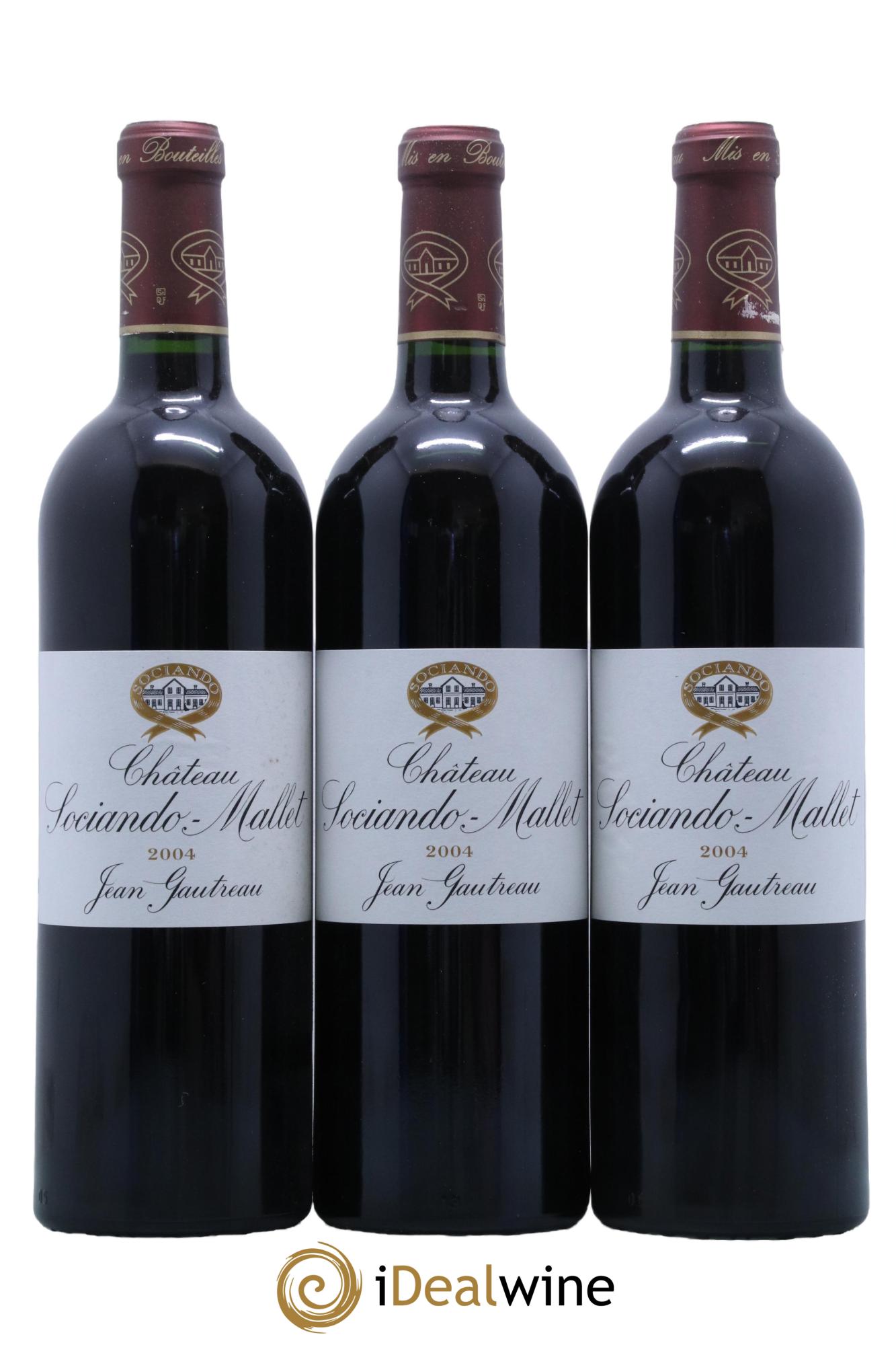 Château Sociando Mallet 2004 - Lot de 12 bouteilles - 4