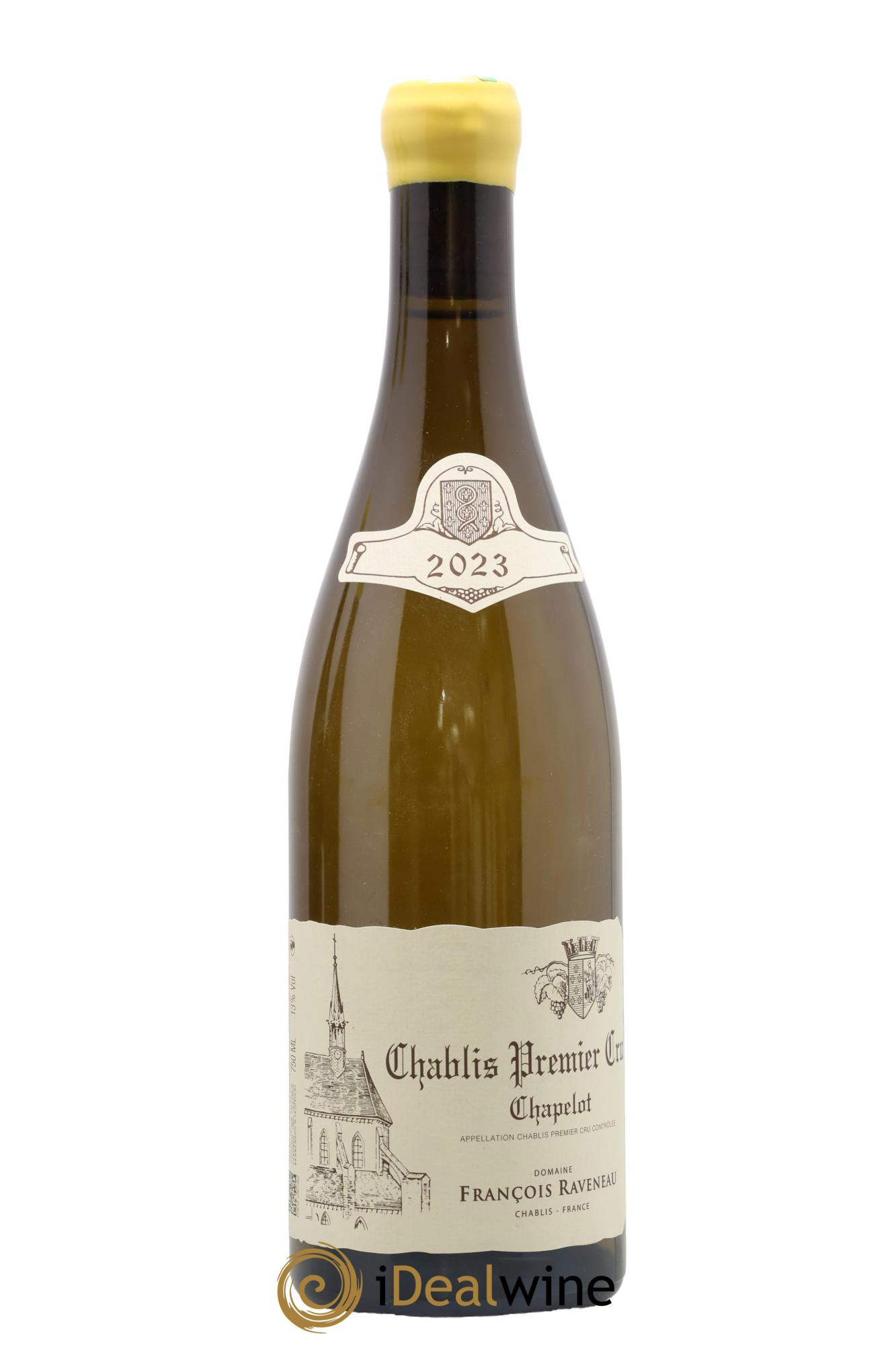 Chablis 1er Cru Chapelot Raveneau (Domaine) 2023 - Lote de 1 botella - 0