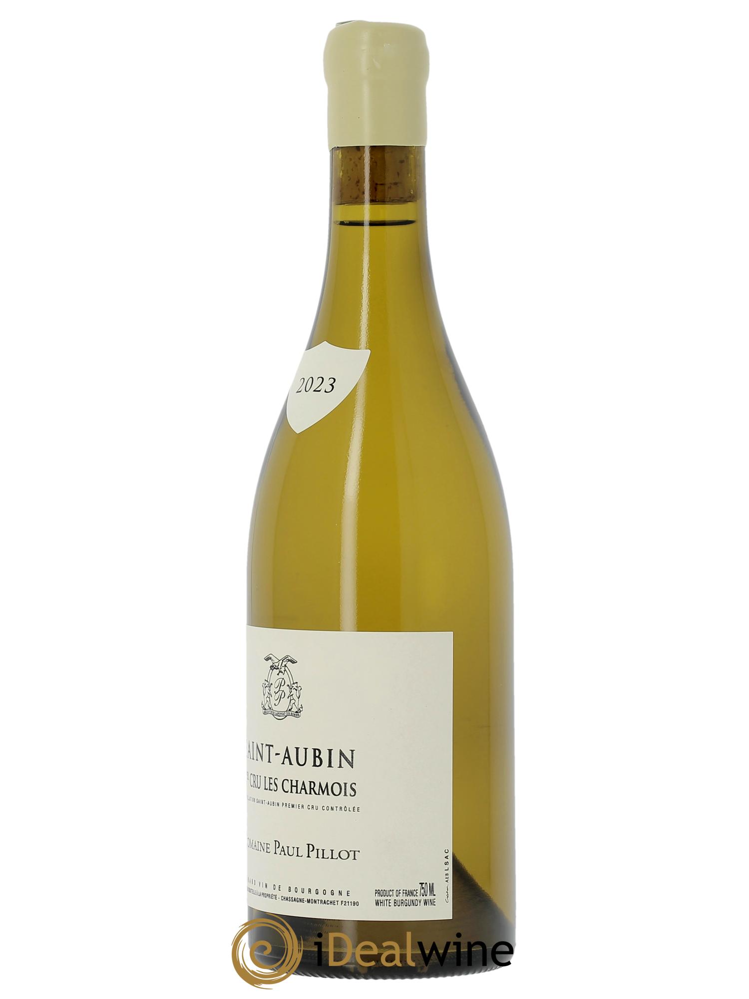 Saint-Aubin 1er Cru Les Charmois Paul Pillot (Domaine)  2023 - Lot de 1 bouteille - 1