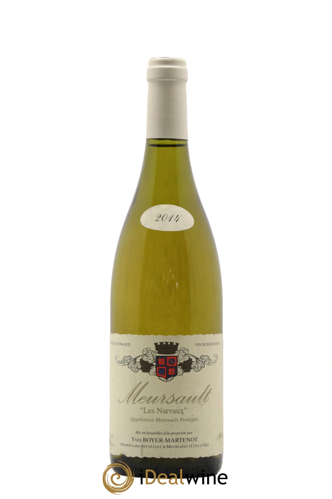 Meursault Les Narvaux Boyer-Martenot 2014 - Lot de 1 bouteille - 0