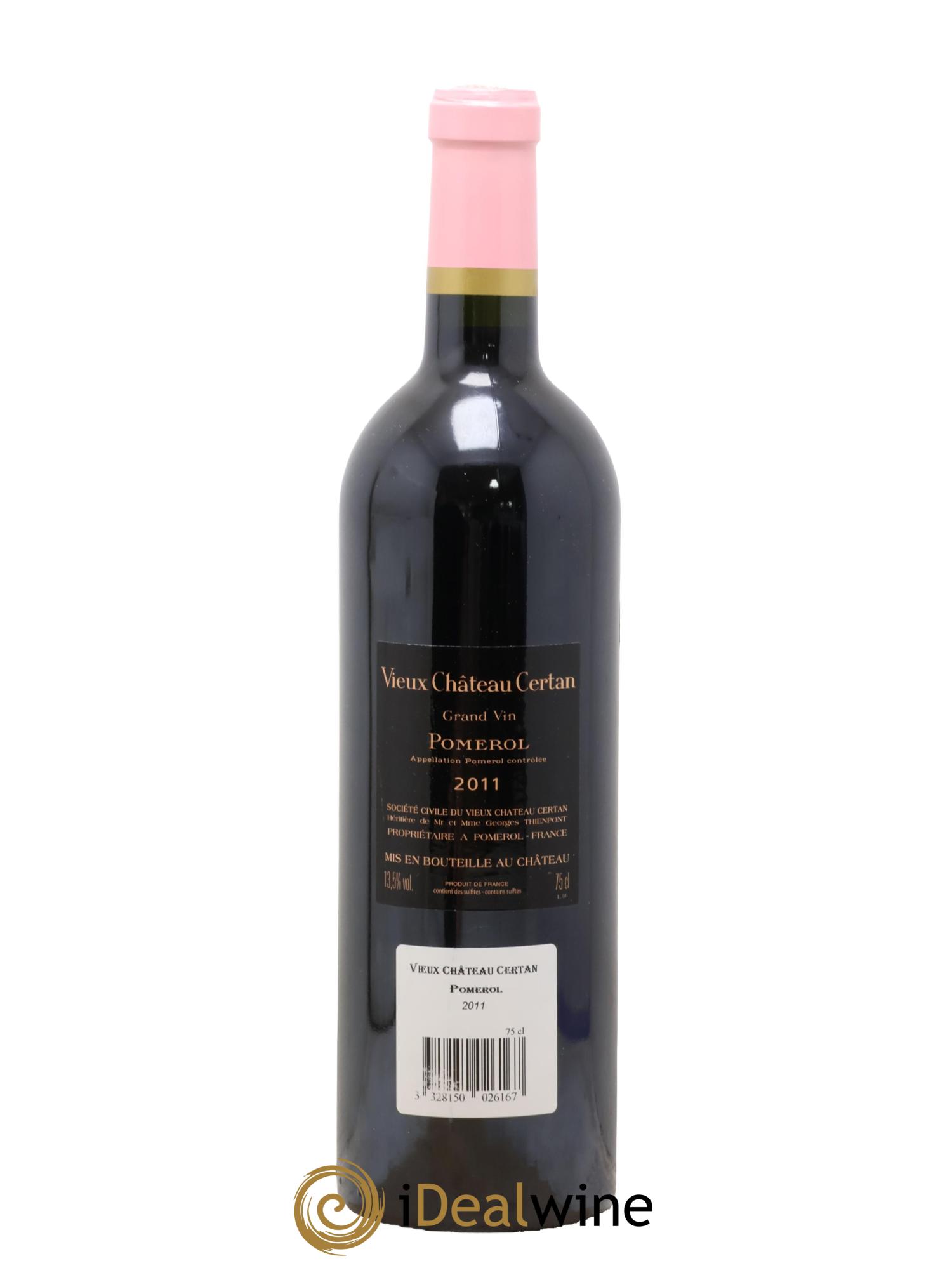 Vieux Château Certan 2011 - Lot of 1 bottle - 1