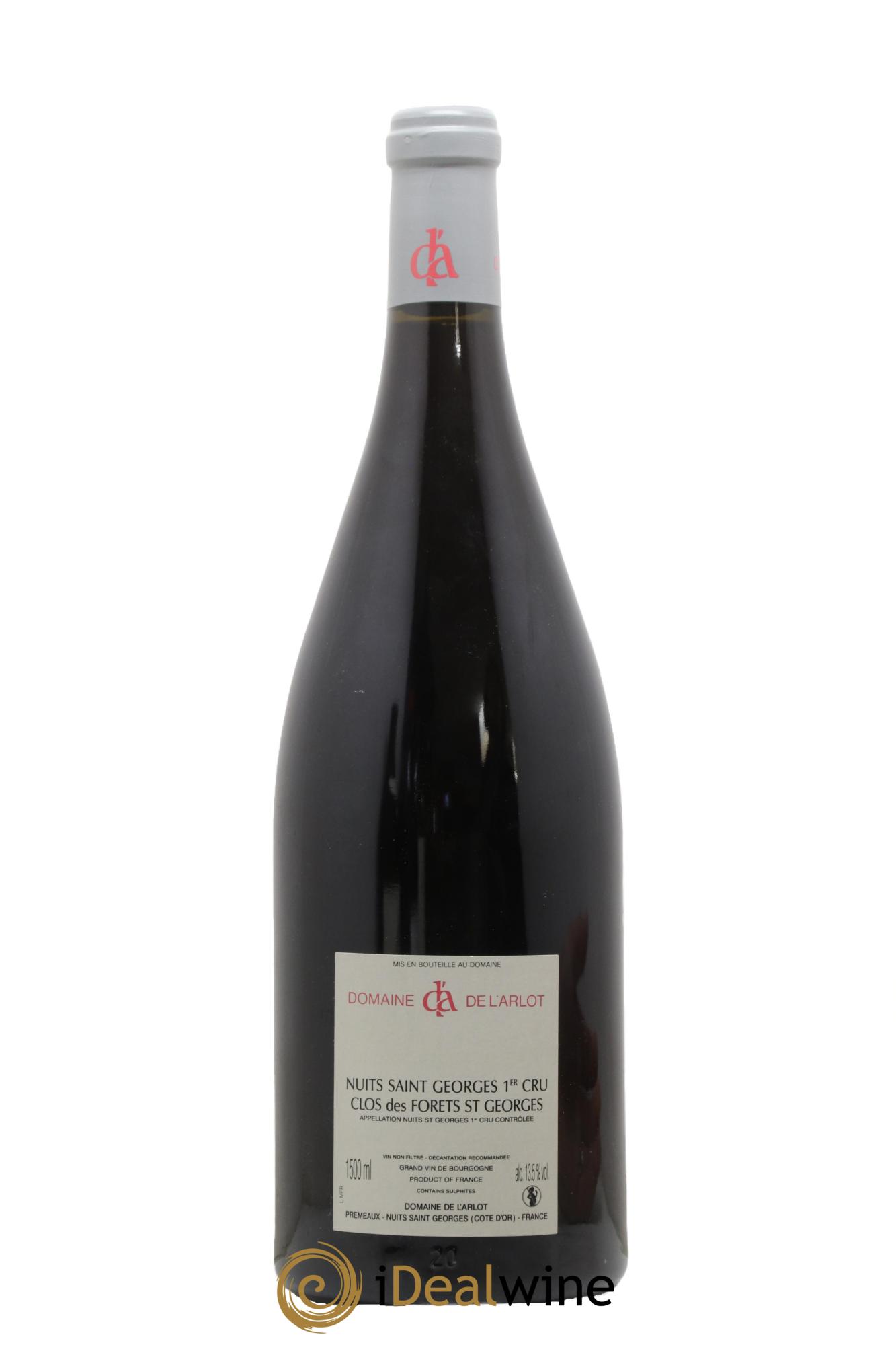 Nuits-Saint-Georges 1er Cru Clos des Forêts Saint-Georges Domaine de l'Arlot 2009 - Lot de 1 magnum - 1