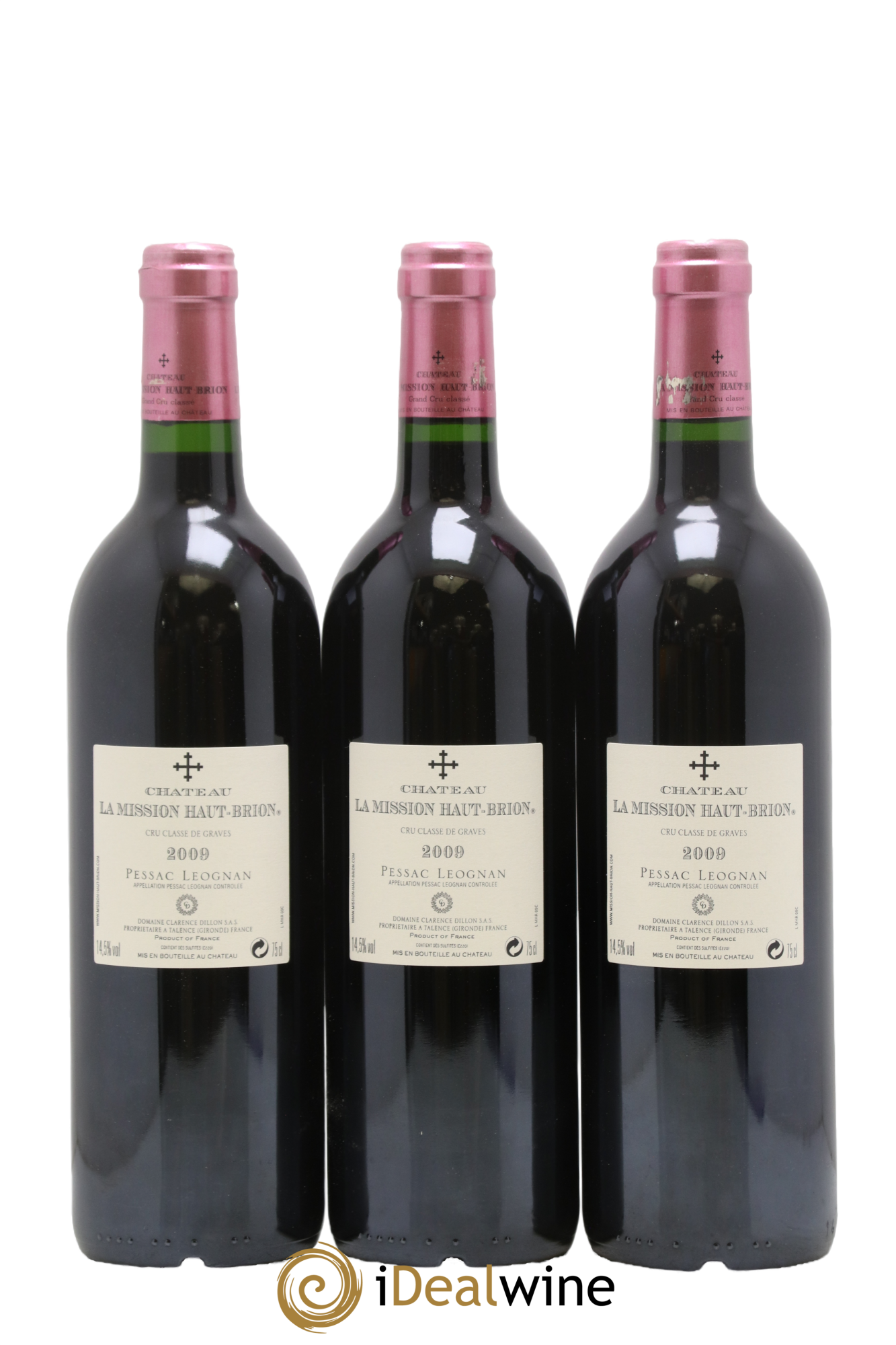 Château la Mission Haut-Brion Cru Classé de Graves 2009 - Lot of 12 bottles - 8