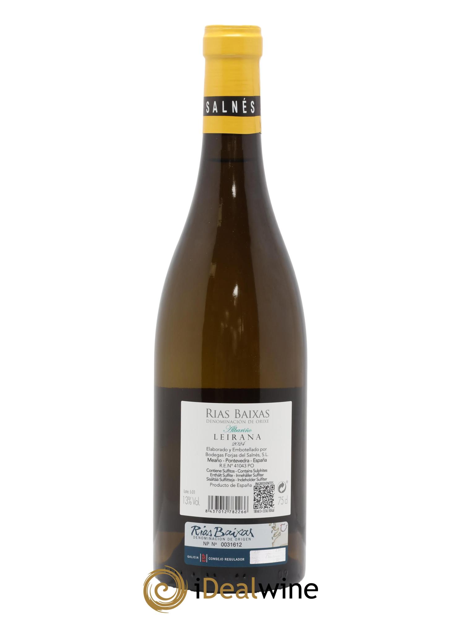 Rias Baixas DO Forjas del Salnés Leirana 2024 - Lotto di 1 bottiglia - 1