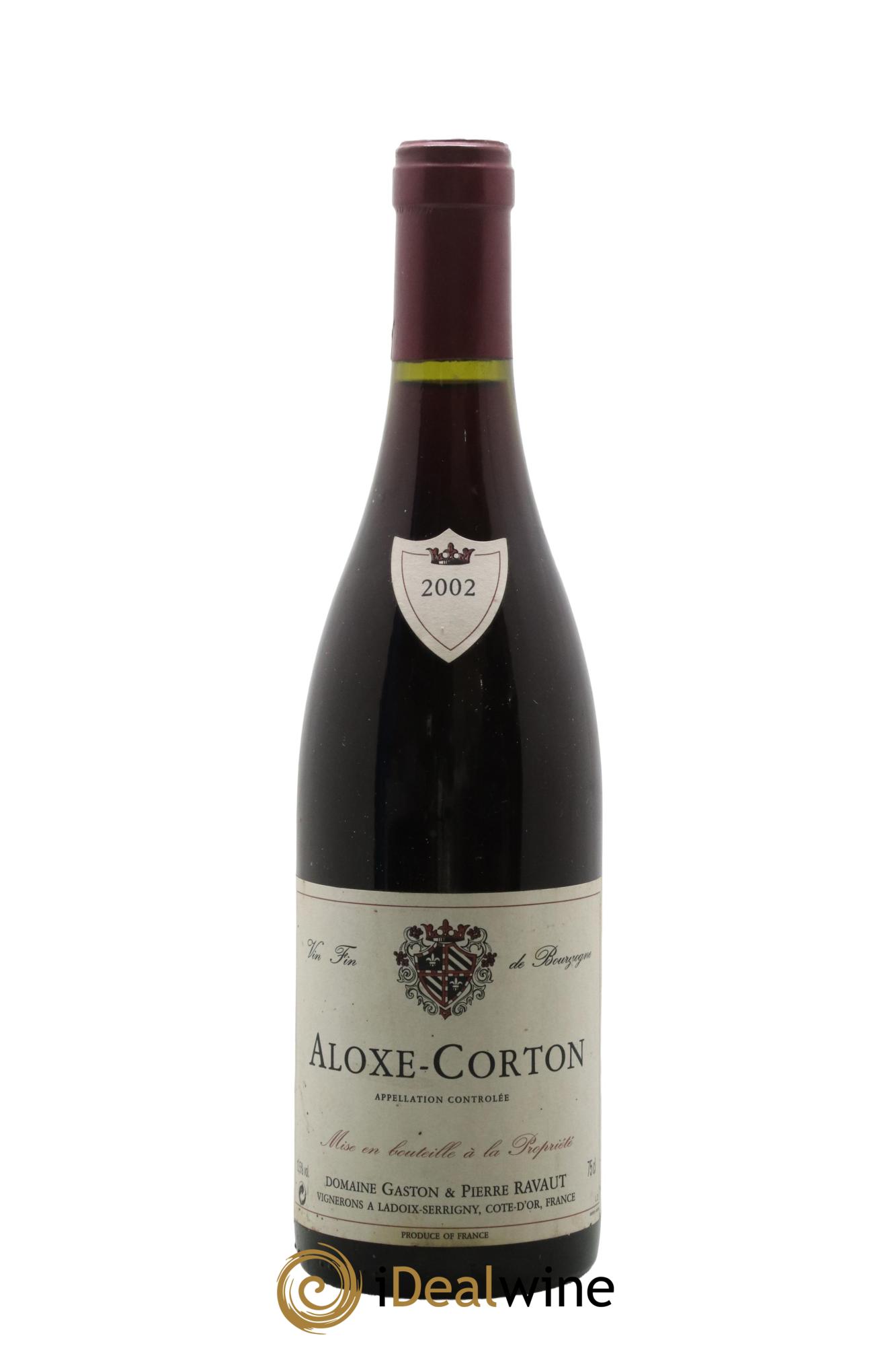 Aloxe-Corton Domaine Gaston et Pierre Ravaut 2002 - Lot de 1 bouteille - 0