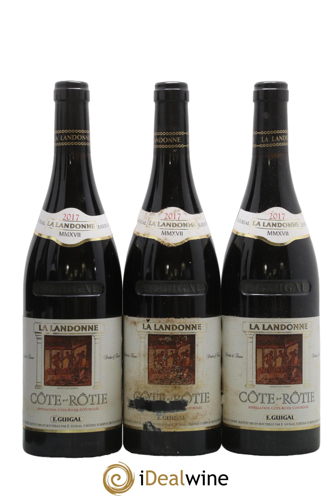Côte-Rôtie La Landonne Guigal 2017 - Lot of 6 bottles - 3