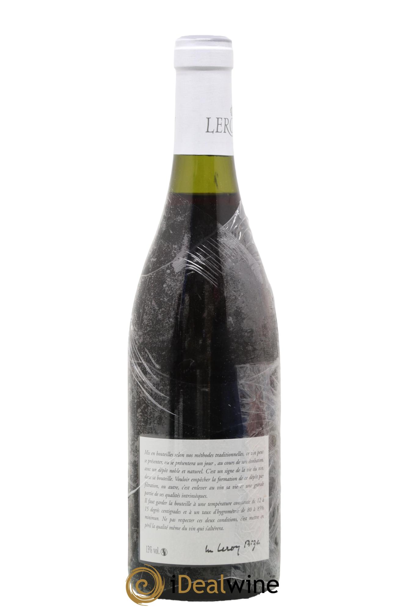Nuits-Saint-Georges Leroy SA 2013 - Lot de 1 bouteille - 1
