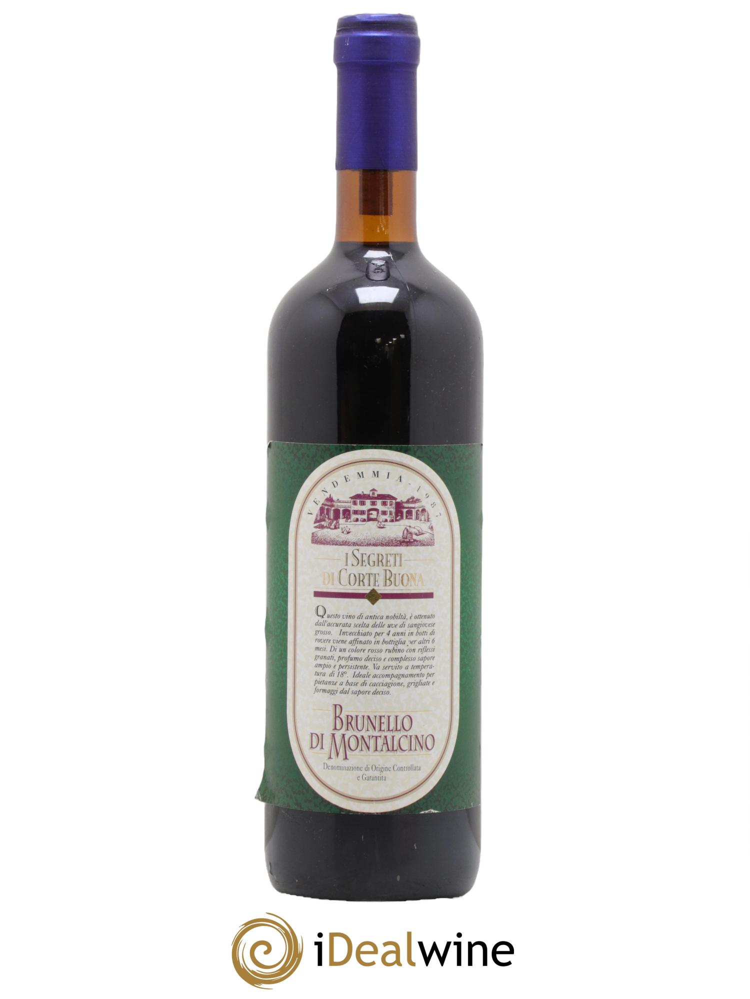 Brunello di Montalcino Castiglion del Bosco 1987 - Lot de 1 bouteille - 0