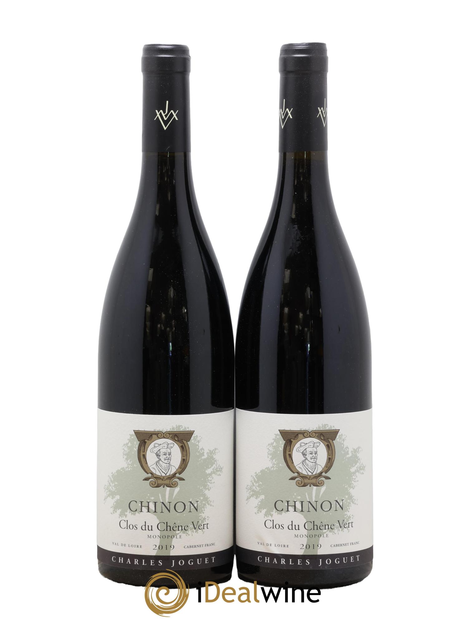 Chinon Clos du Chêne Vert Charles Joguet 2019 - Lot of 2 bottles - 0