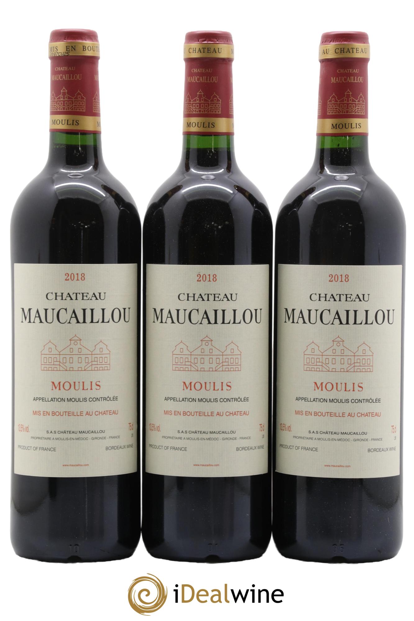 Château Maucaillou 2018 - Lotto di 6 bottiglie - 2