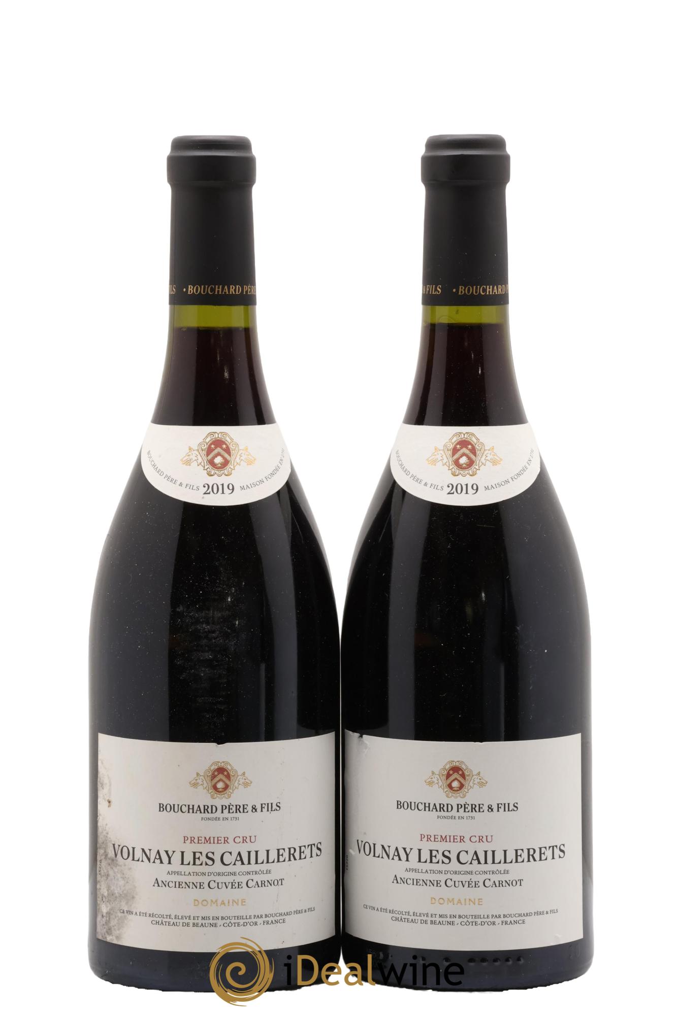 Volnay 1er Cru Caillerets - Ancienne Cuvée Carnot Bouchard Père & Fils 2019 - Lot de 2 bouteilles - 0