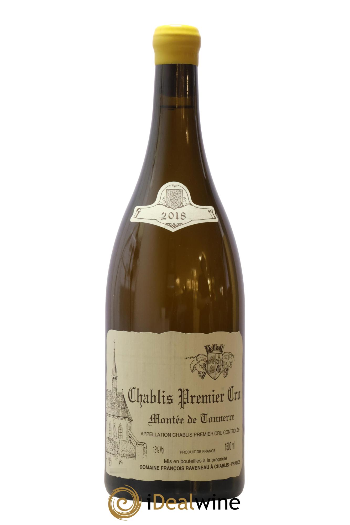 Chablis 1er Cru Montée de Tonnerre Raveneau (Domaine) 2018 - Lot de 1 magnum - 0