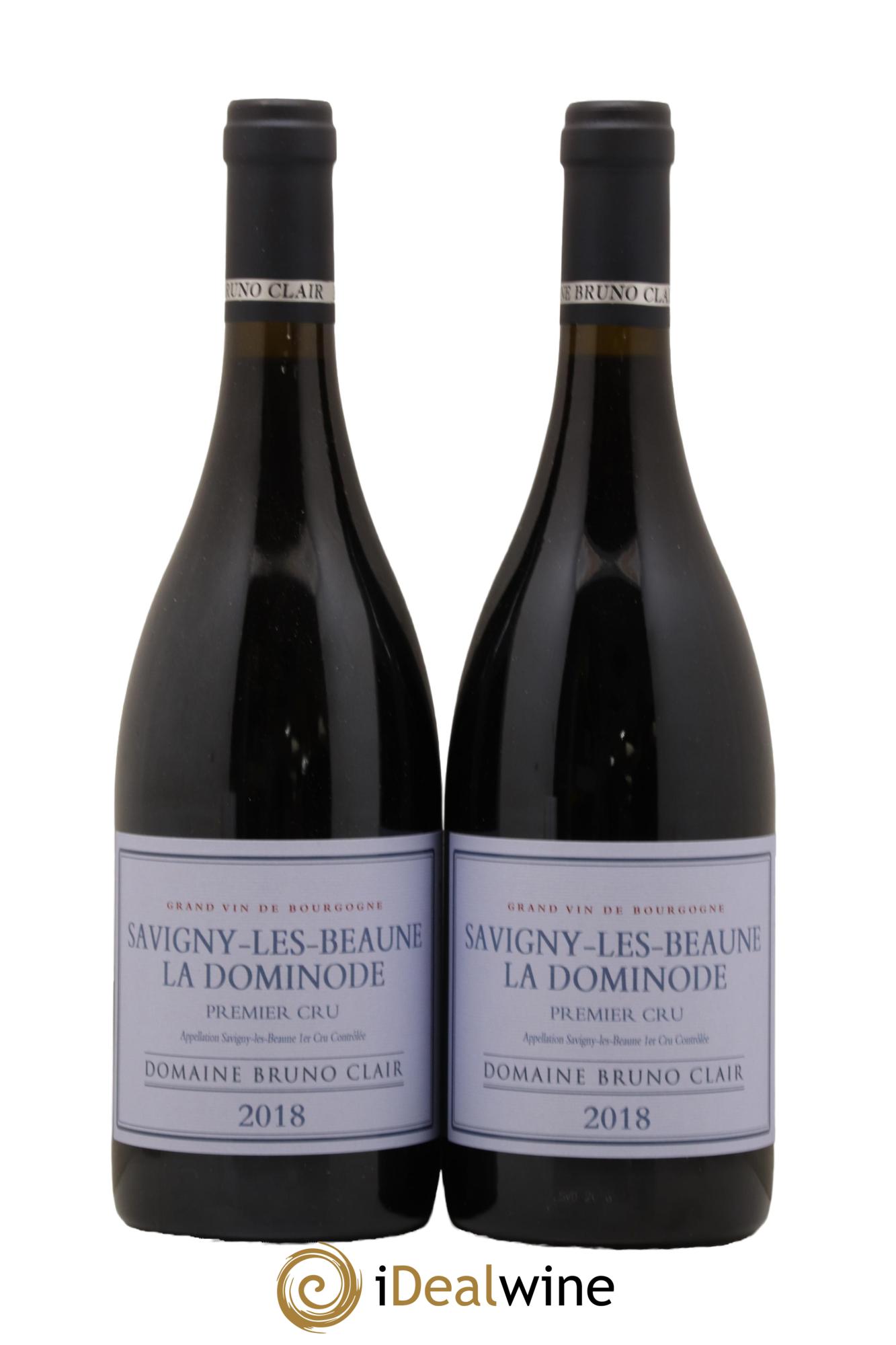 Savigny-lès-Beaune 1er Cru La Dominode Bruno Clair (Domaine) 2018 - Lot de 2 bouteilles - 0