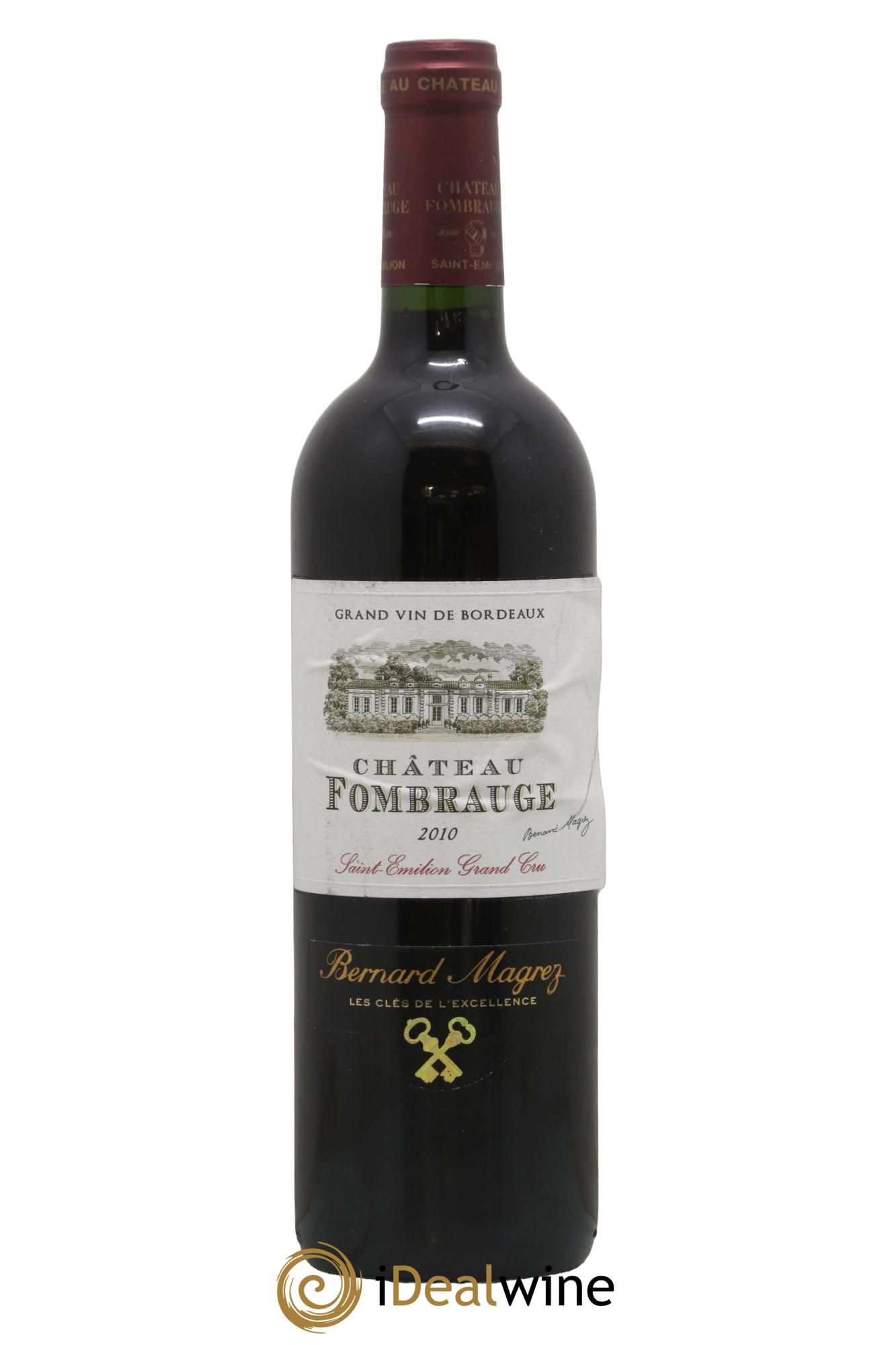 Château Fombrauge Grand Cru Classé 2010 - Lot de 1 bouteille - 0