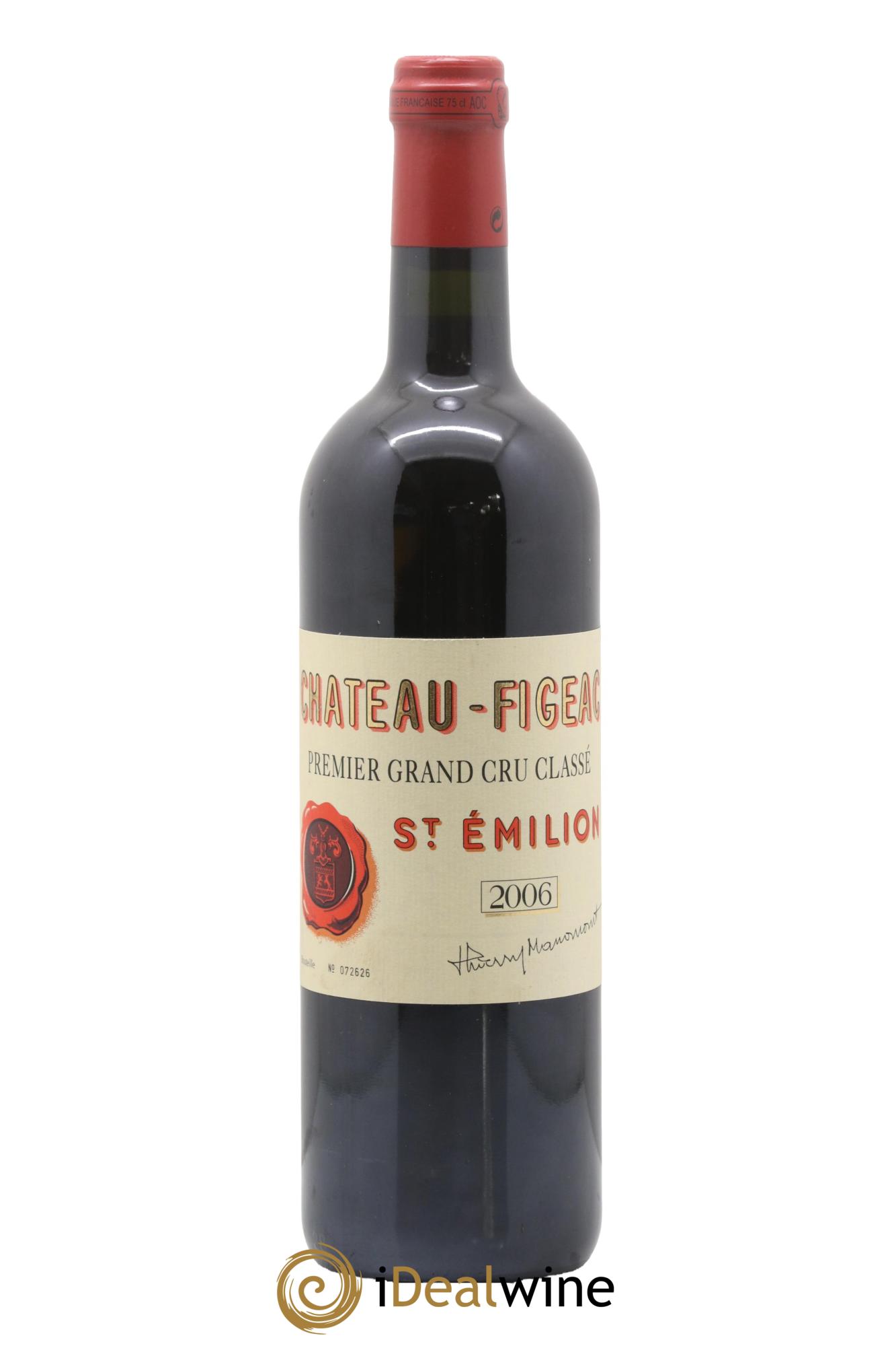 Château Figeac 1er Grand Cru Classé A 2006 - Lot of 1 bottle - 0
