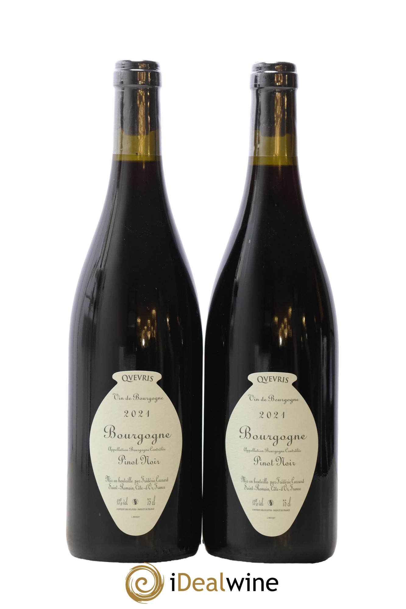 Bourgogne Bedeau Qvevris Domaine de Chassorney - Frédéric Cossard 2021 - Lot de 2 bouteilles - 1