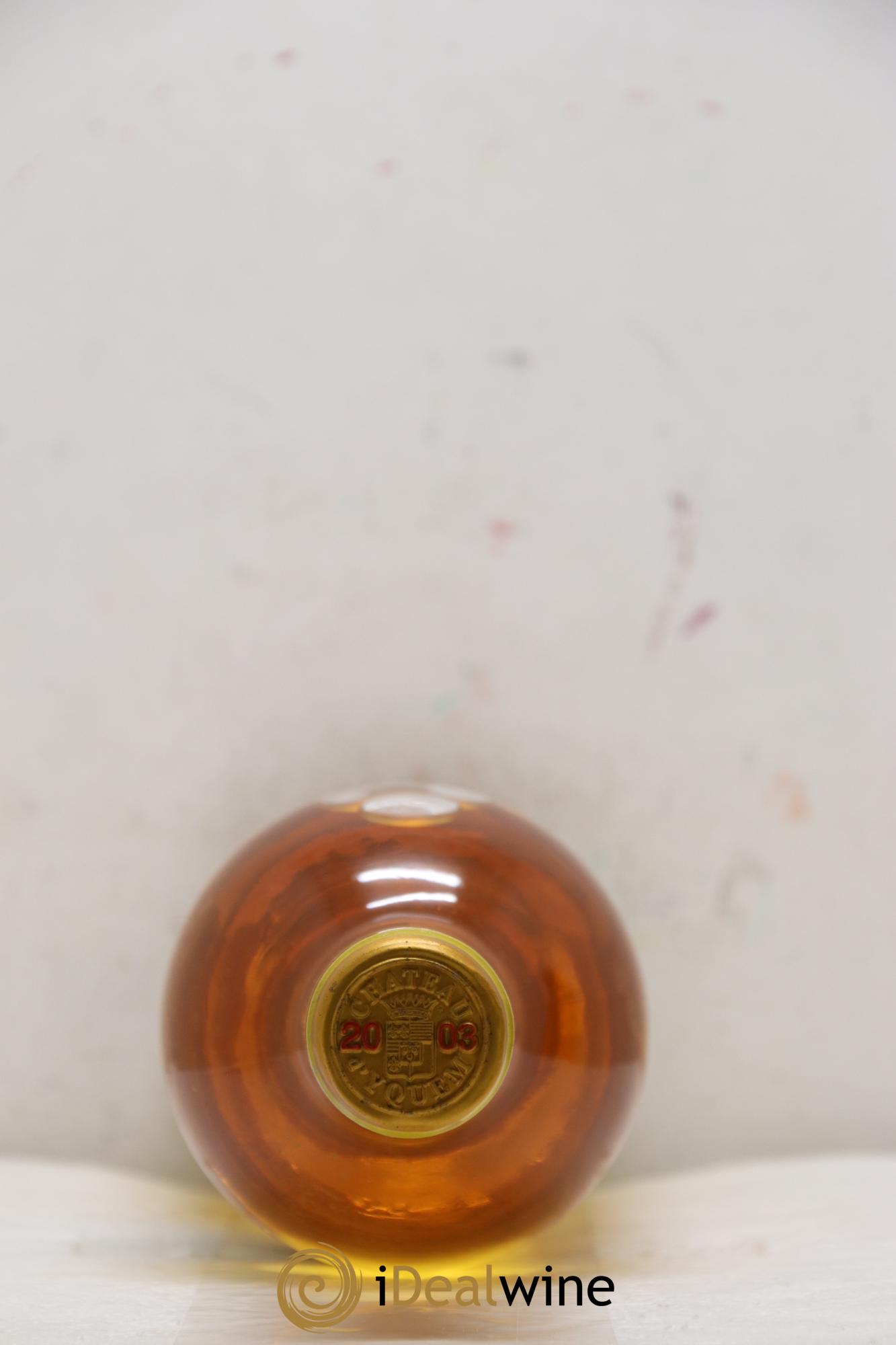 Château d' Yquem 1er Cru Classé Supérieur  2003 - Lotto di 2 bottiglie - 1