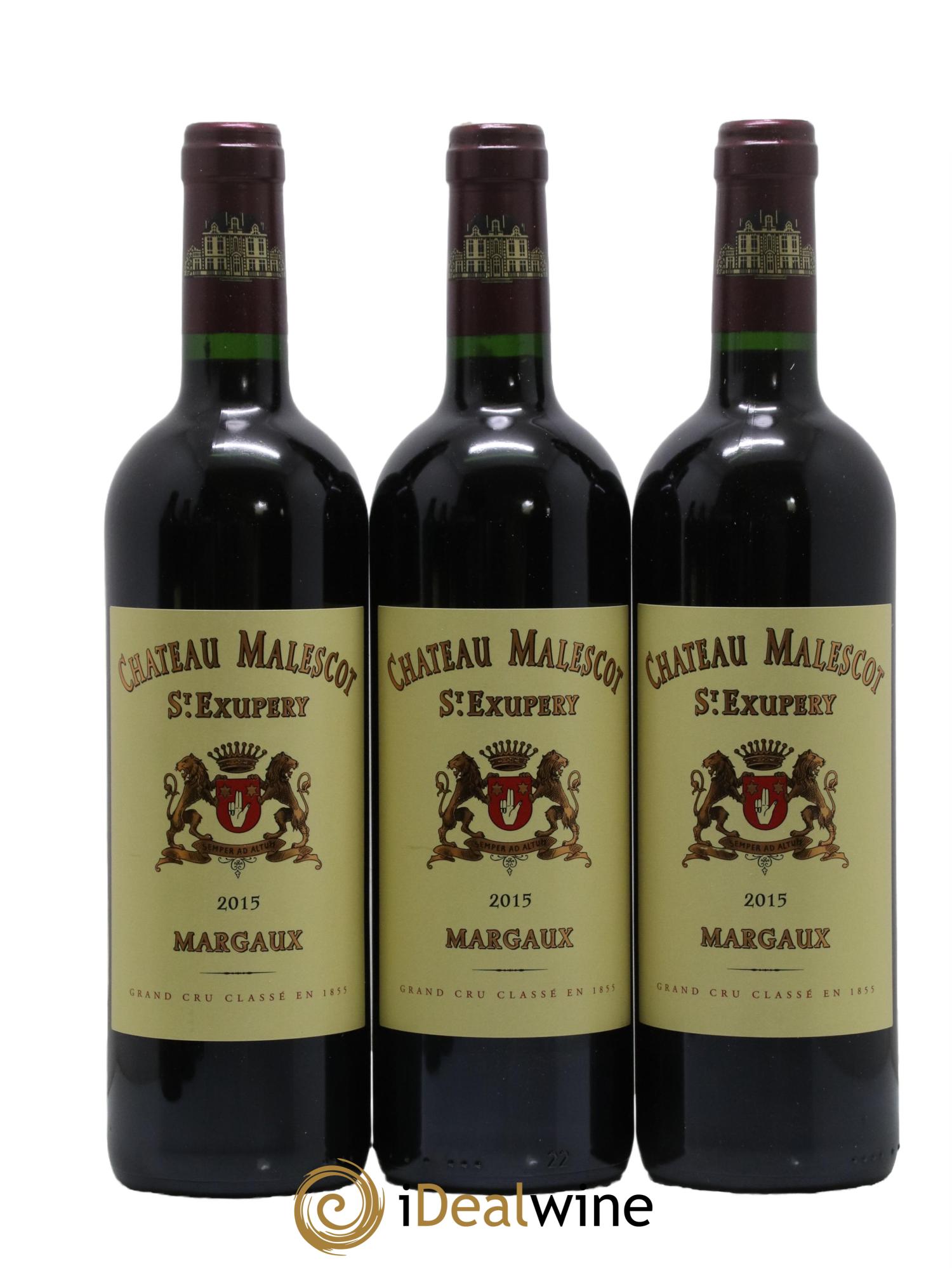 Château Malescot Saint-Exupéry 3ème Grand Cru Classé 2015 - Lot de 6 bouteilles - 2
