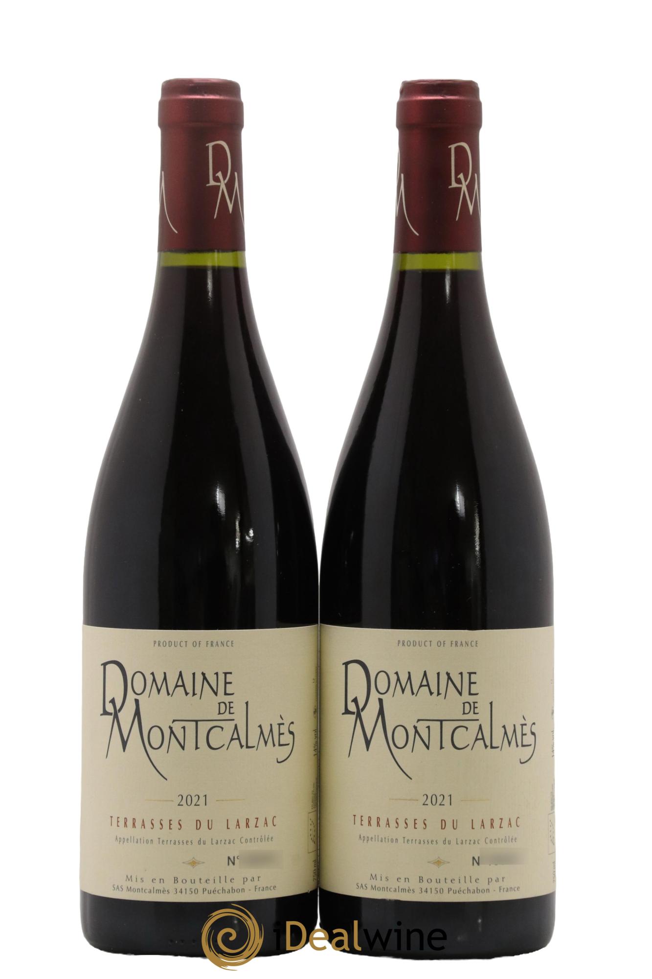 Coteaux du Languedoc Domaine de Montcalmès Frédéric Pourtalié 2021 - Lot de 2 bouteilles - 0
