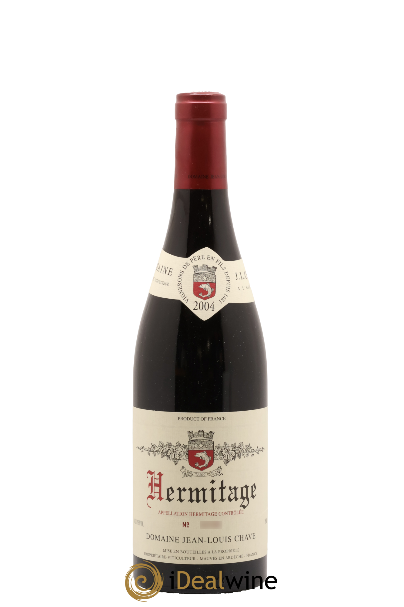 Hermitage Jean-Louis Chave 2004 - Lot de 1 bouteille - 0