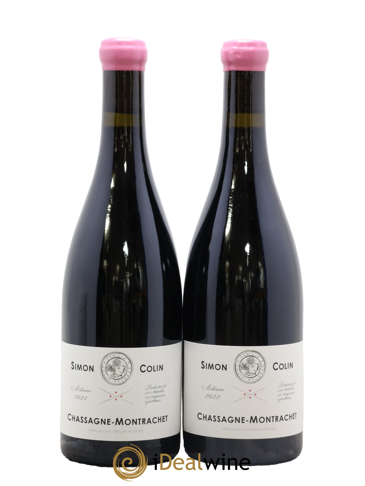 Chassagne-Montrachet Simon Colin 2022 - Lot de 2 bouteilles - 0
