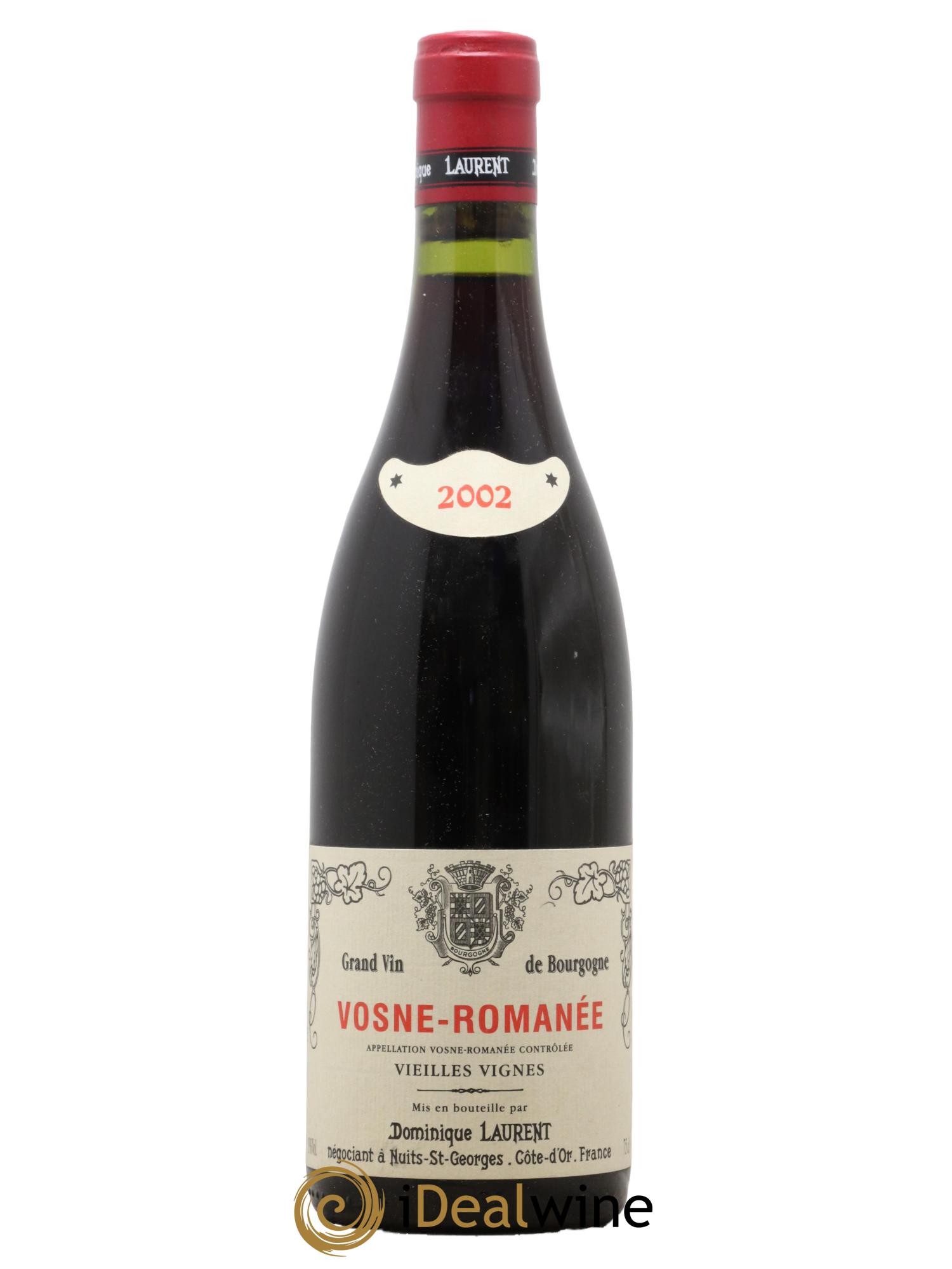 Vosne-Romanée Vieilles Vignes Domaine Dominique Laurent 2002 - Lot de 1 bouteille - 0