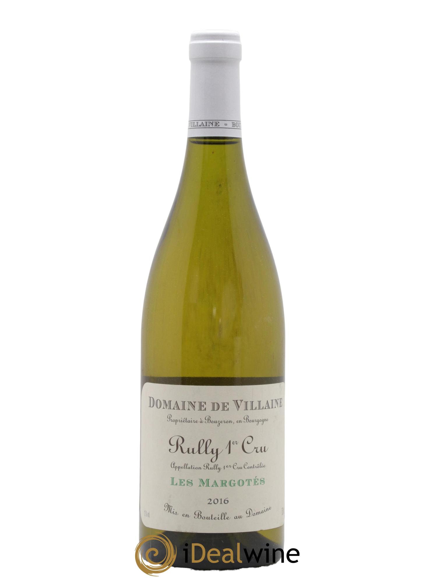 Rully 1er Cru Les Margotés Domaine de Villaine 2016 - Lot de 1 bouteille - 0