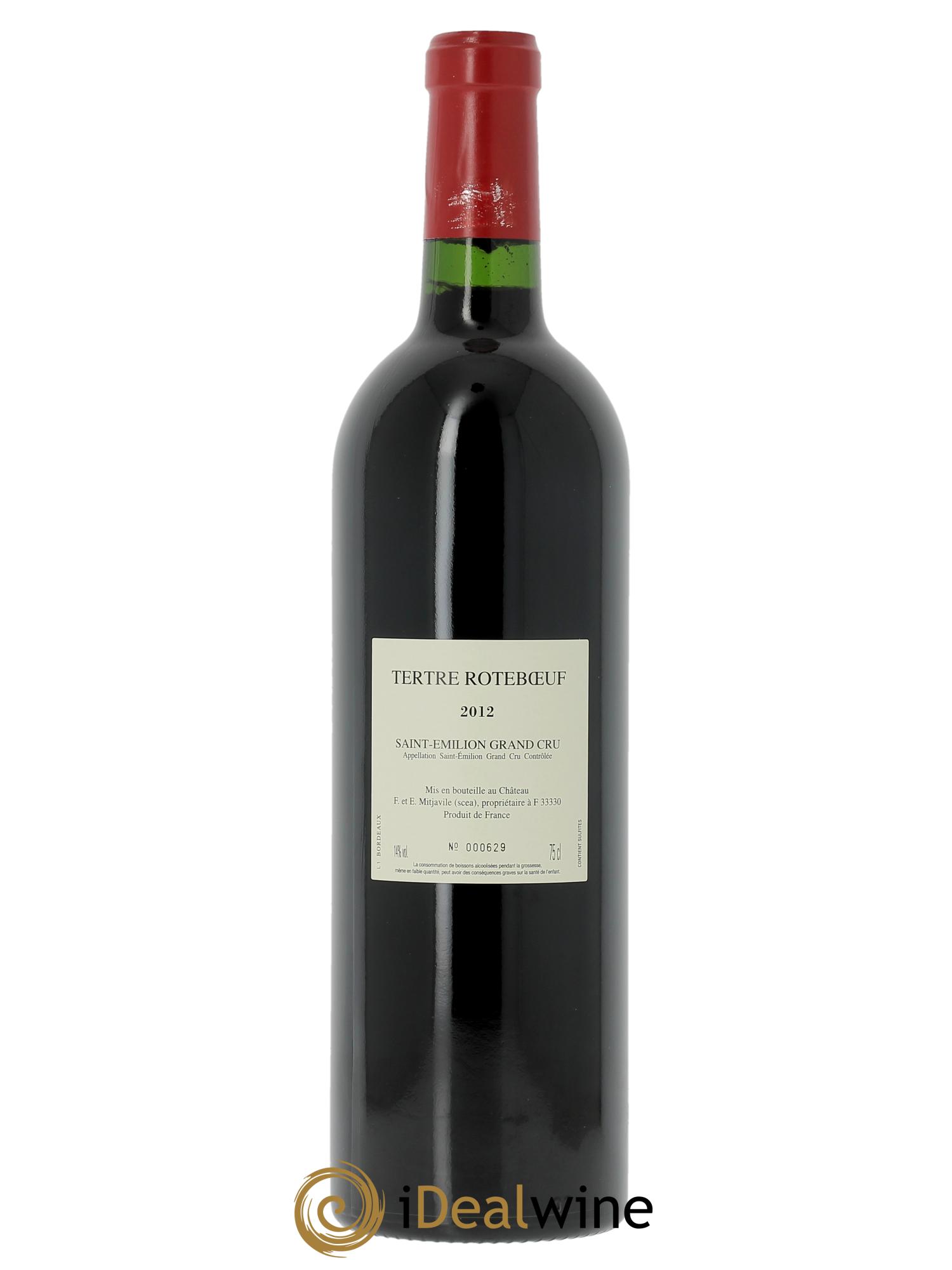 Château Tertre Roteboeuf (OWC if 6 bts) 2012 - Lot of 1 bottle - 1