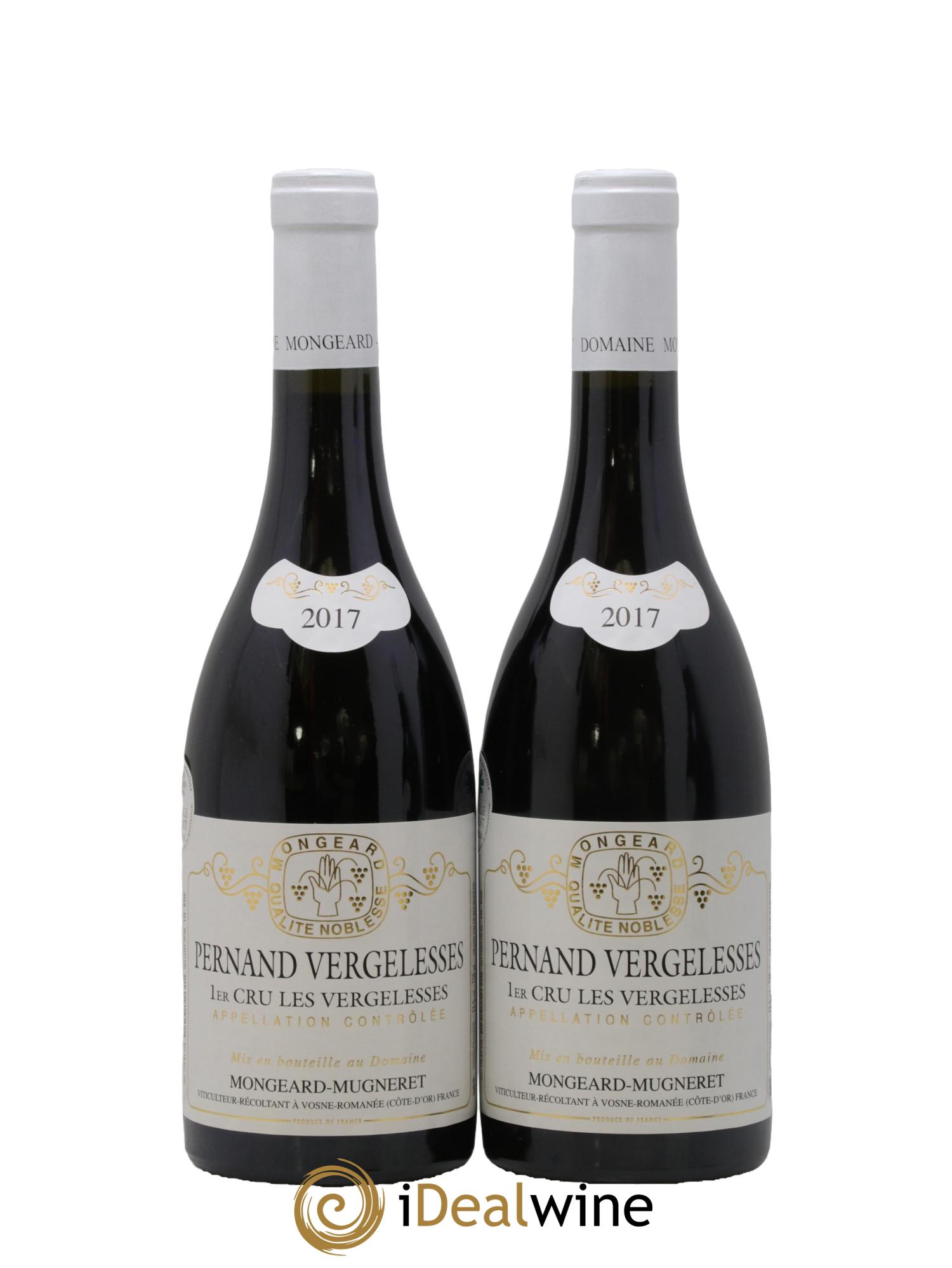 Pernand-Vergelesses 1er Cru Les Vergelesses Mongeard-Mugneret (Domaine) 2017 - Lot de 2 bouteilles - 0