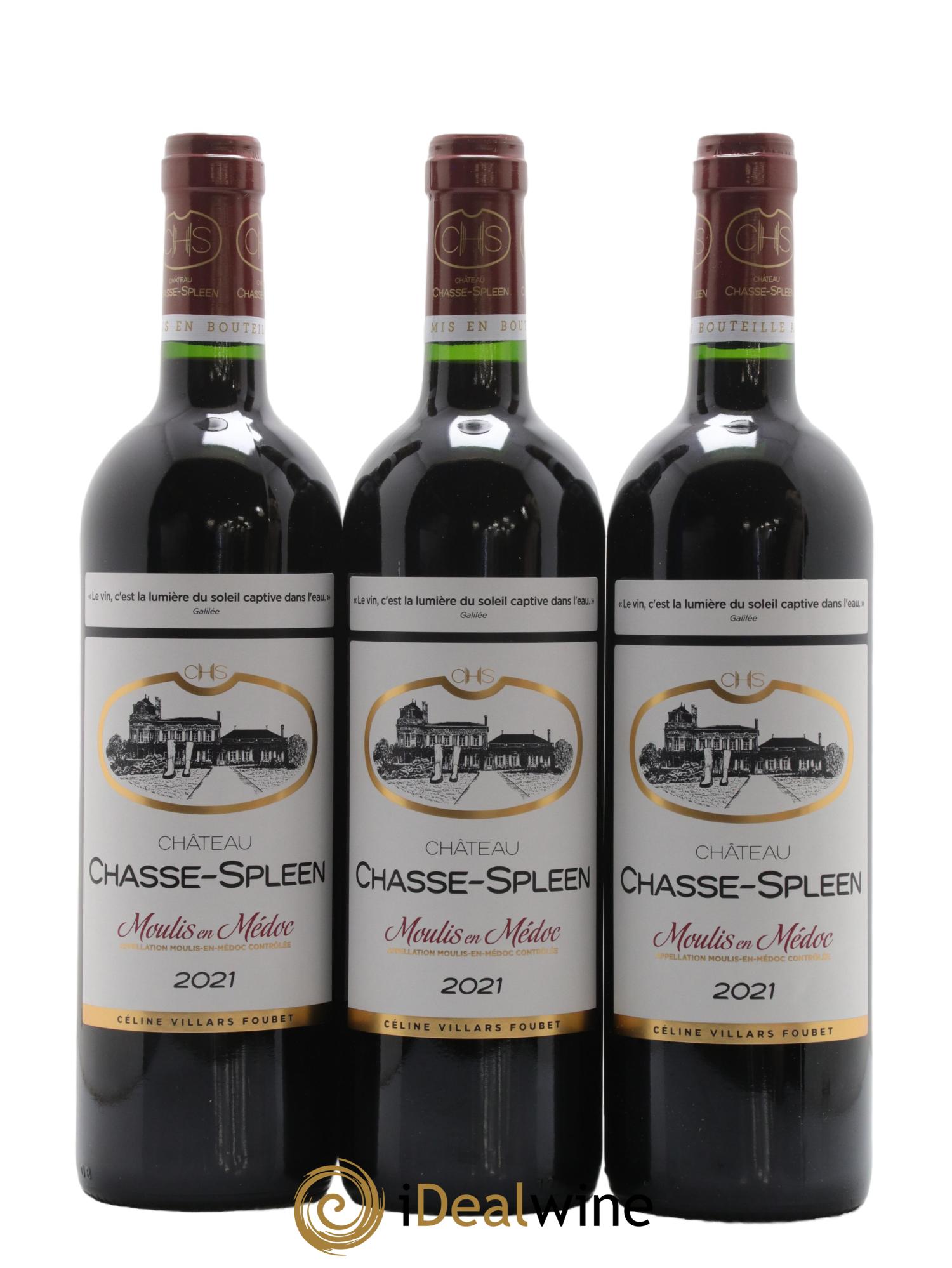 Château Chasse Spleen 2021 - Lot de 6 bouteilles - 2