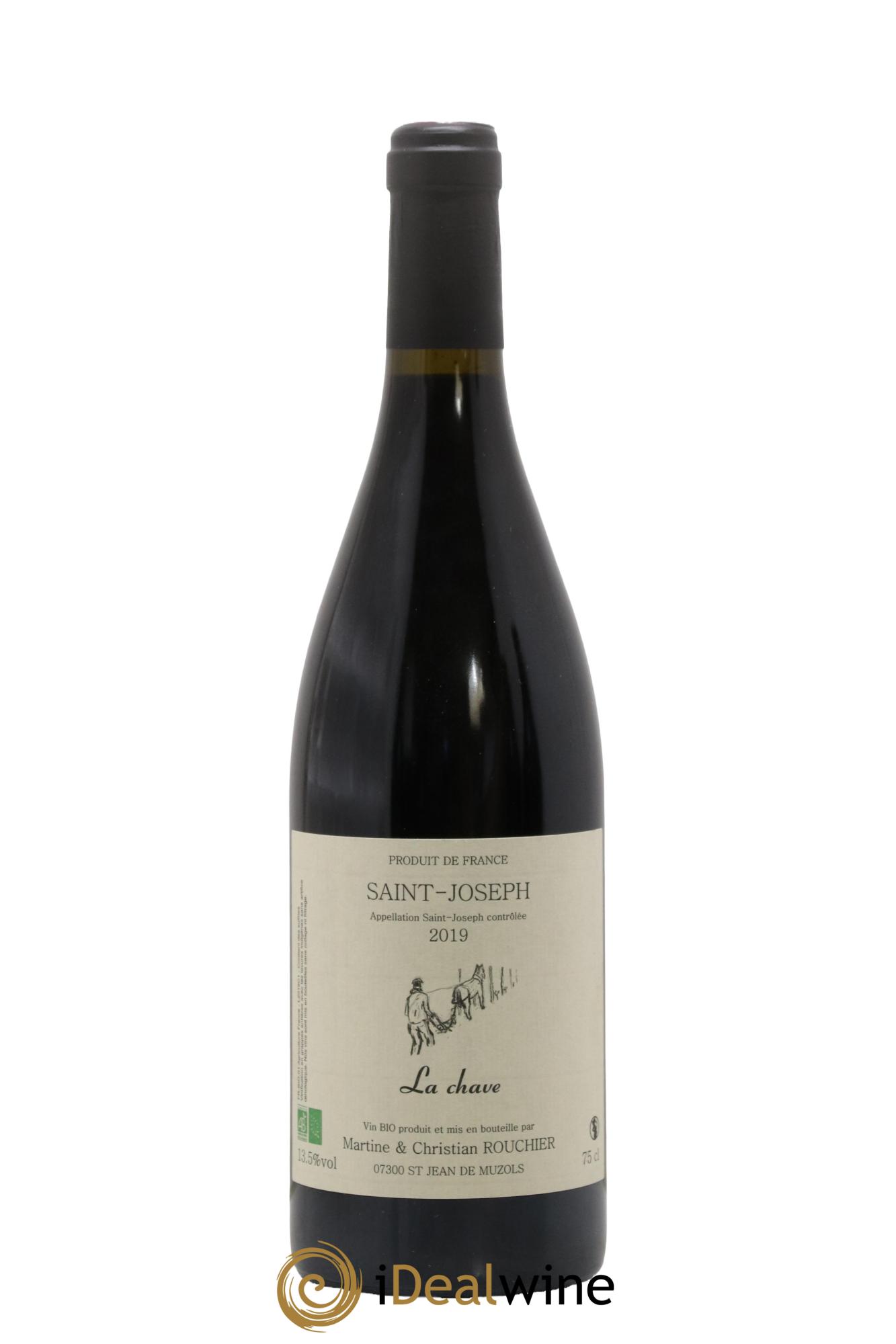 Saint-Joseph La Chave Martine et Christian Rouchier 2019 - Lot de 1 bouteille - 0
