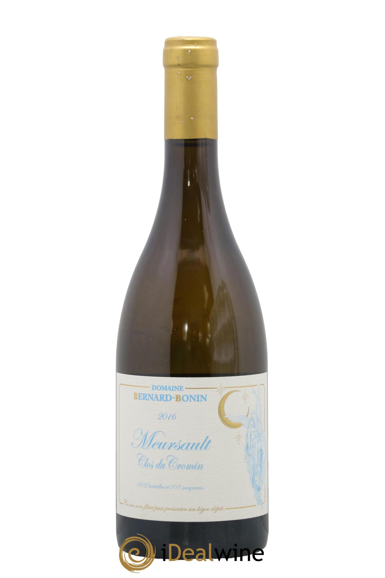 Meursault Clos du Cromin Bernard Bonin 2016 - Posten von 1 Flasche - 0
