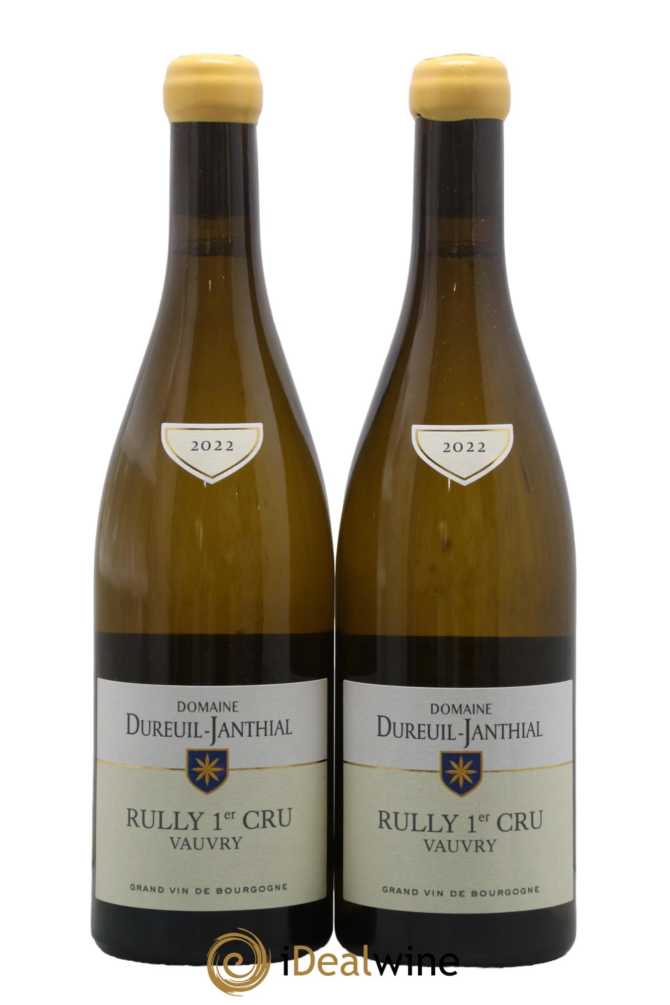 Rully 1er Cru Vauvry Vincent Dureuil-Janthial 2022 - Lot de 2 bouteilles - 0