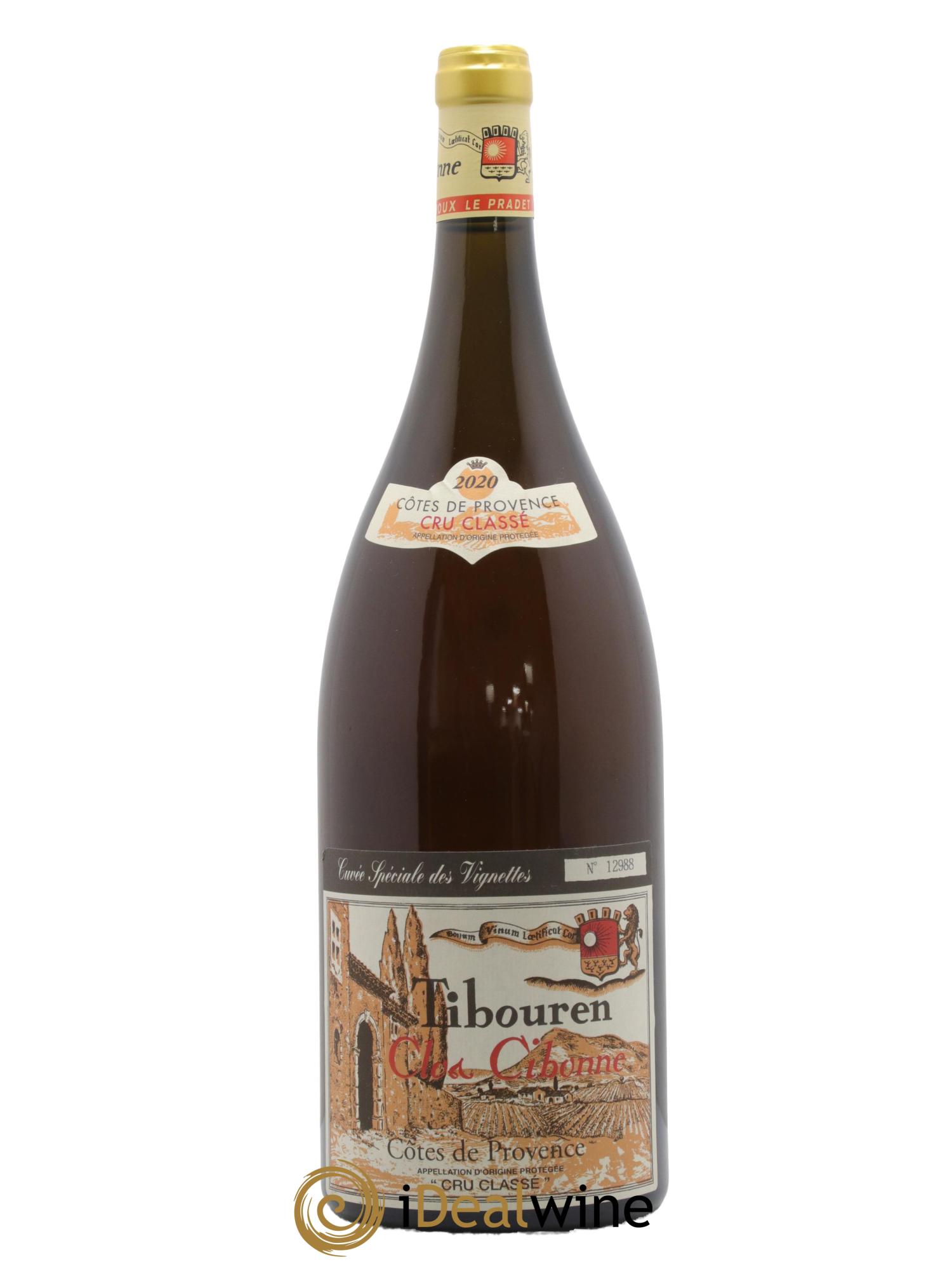 Côtes de Provence Clos Cibonne Tibouren 2020 - Posten von 1 Magnum - 0