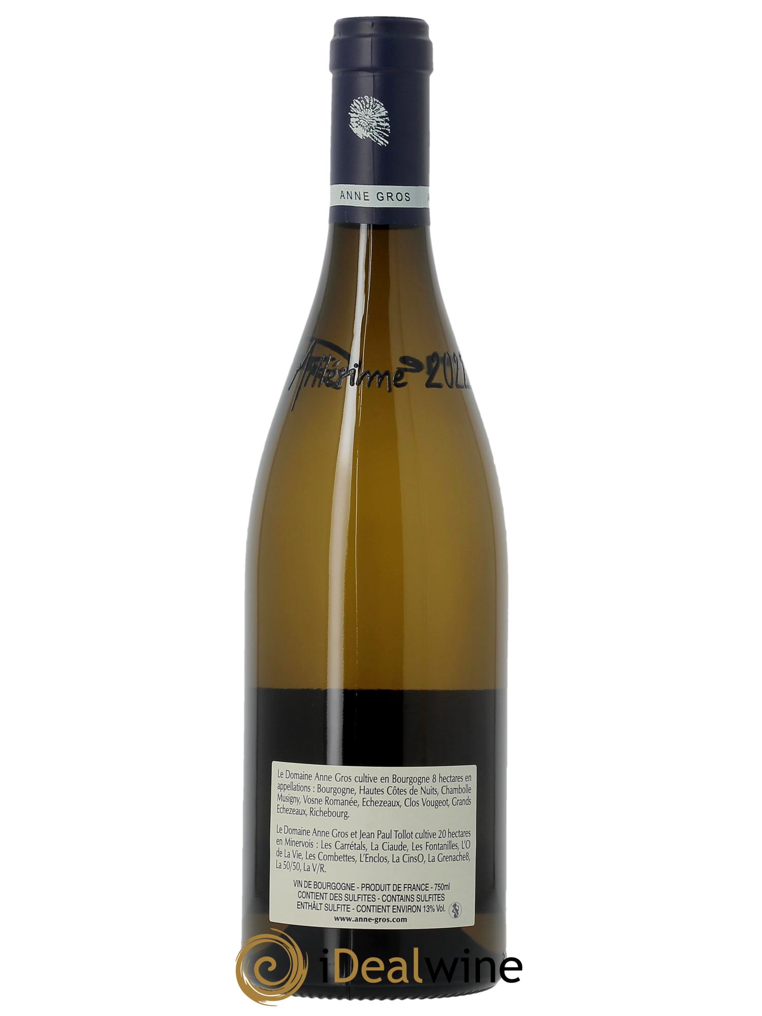 Bourgogne Chardonnay Anne Gros 2022 - Lot of 1 bottle - 1