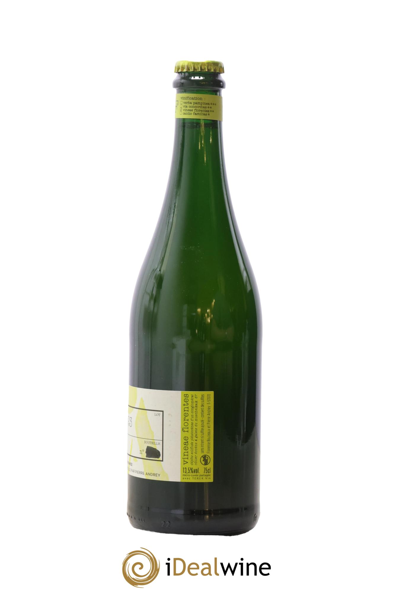 Vin de France Vineae Florentes Riesling Florence Bouleaux et Pierre Andrey 2019 - Posten von 1 Flasche - 1