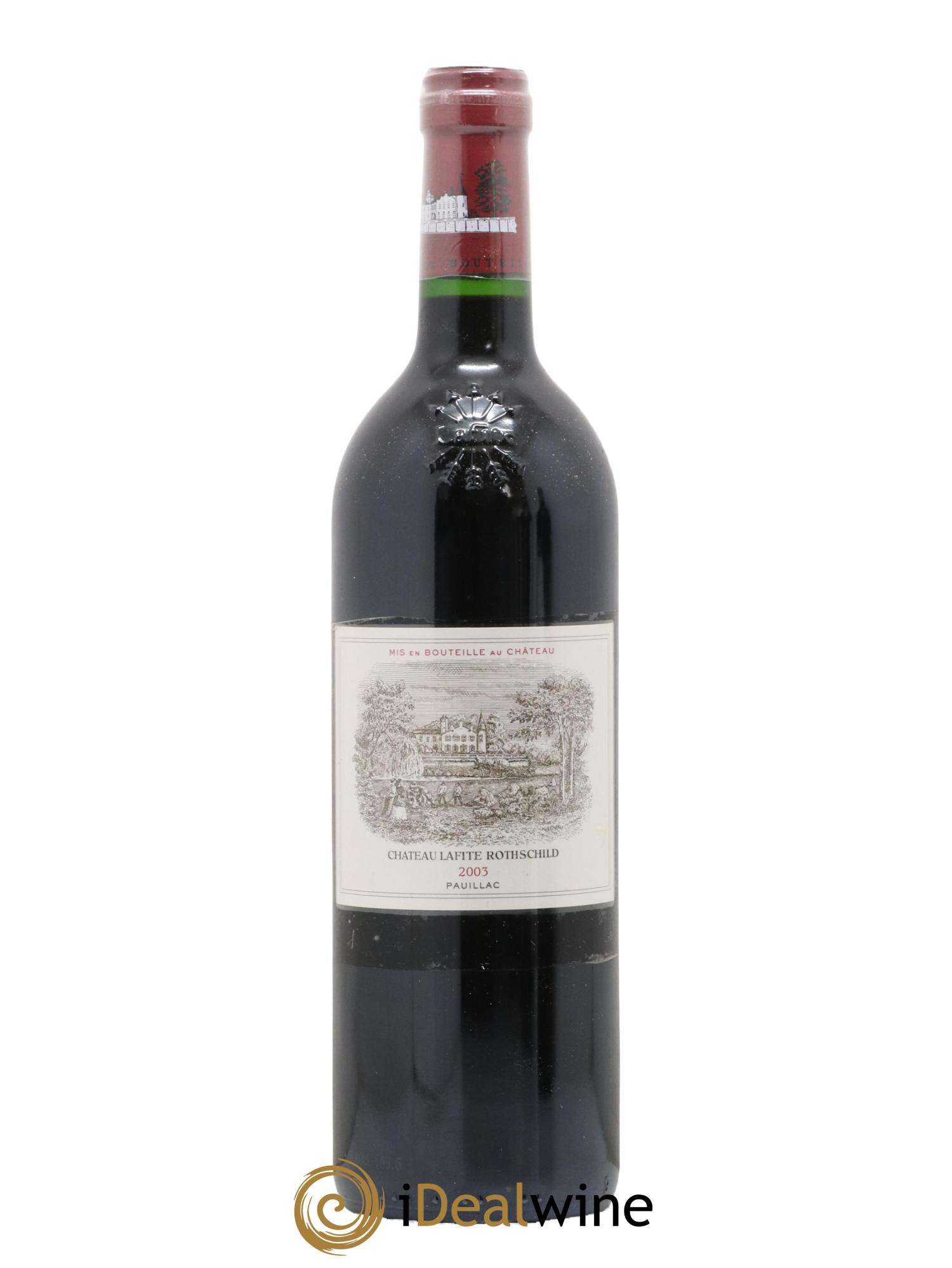 Château Lafite Rothschild 1er Grand Cru Classé 2003 - Lot de 1 bouteille - 0
