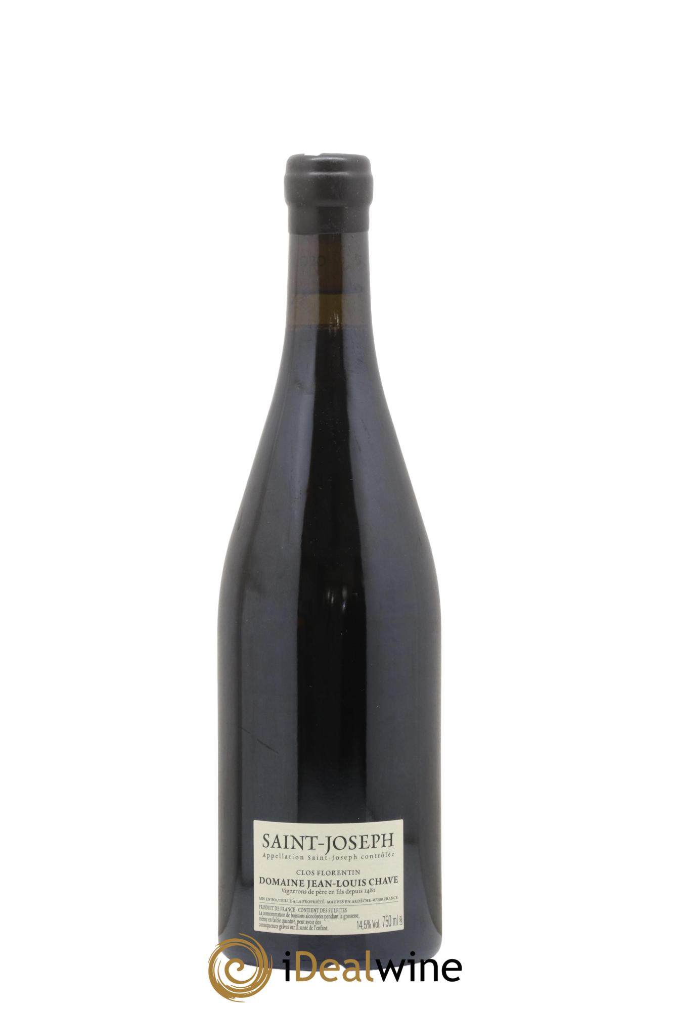 Saint-Joseph Clos Florentin Jean-Louis Chave 2020 - Lot de 1 bouteille - 1