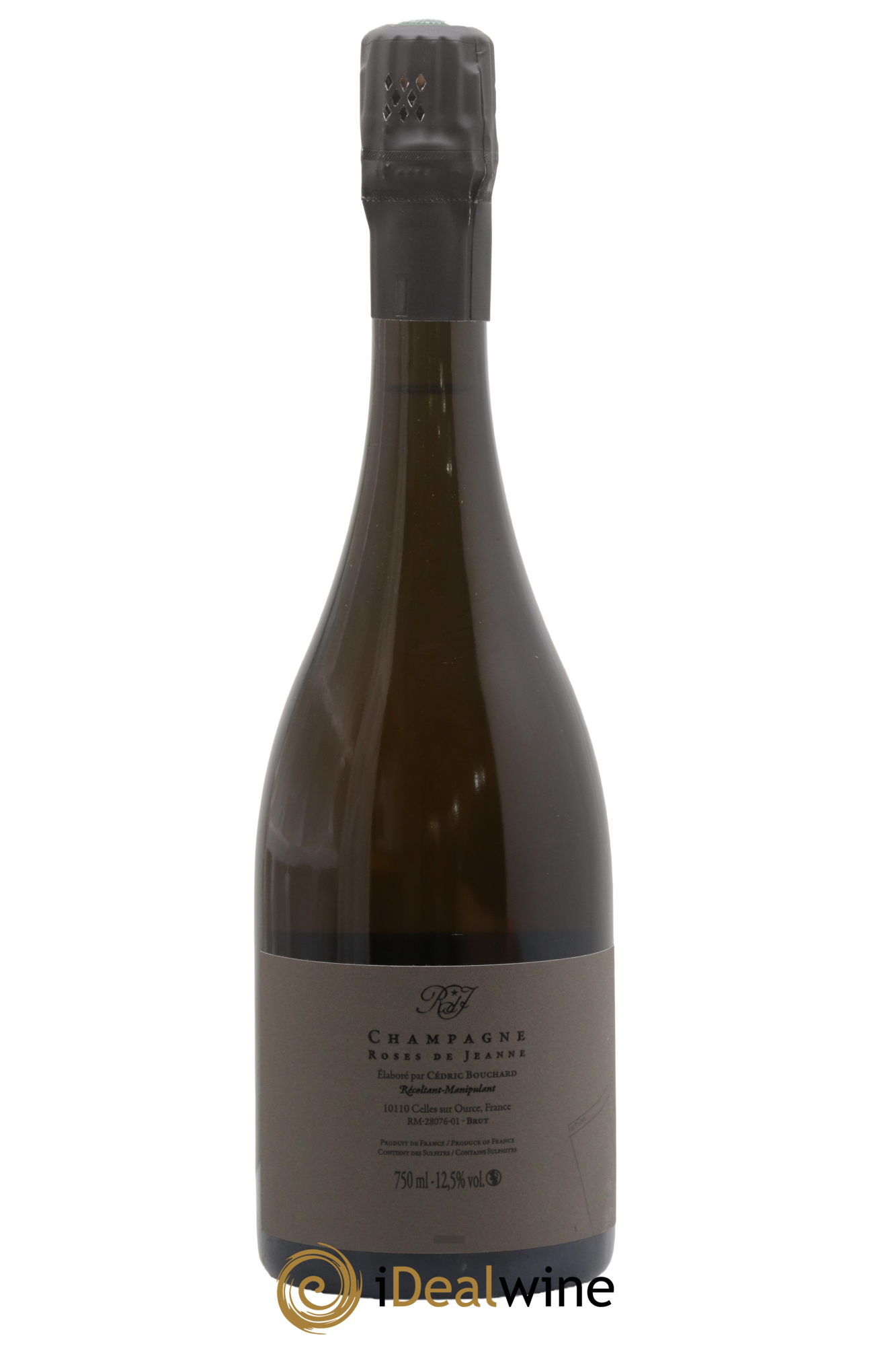 Roses de Jeanne Côte de Val Vilaine Blanc de Noirs Cédric Bouchard 2022 - Lot de 1 bouteille - 1