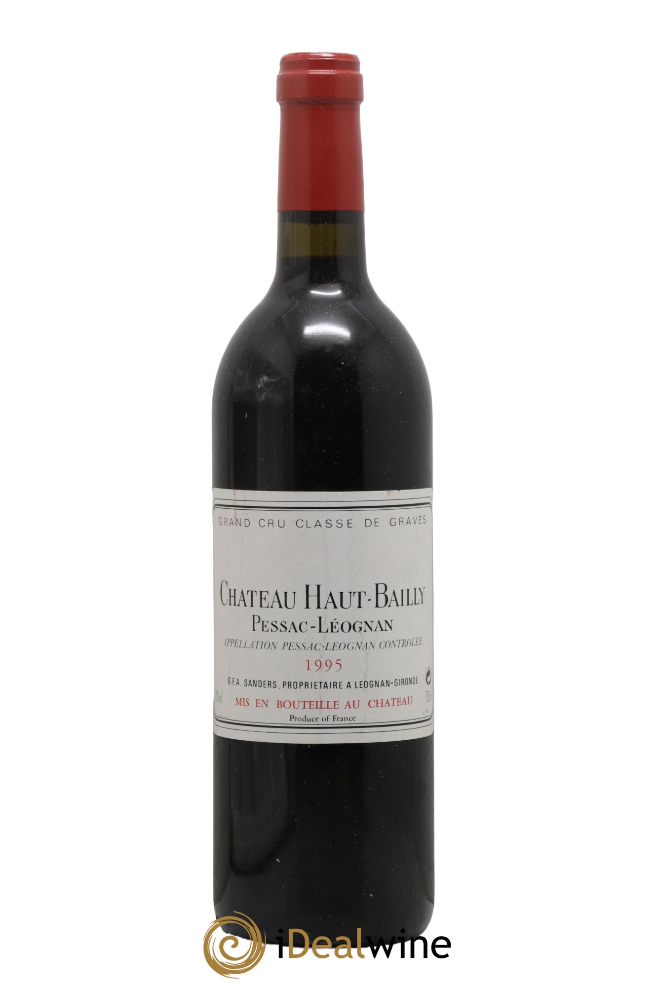 Château Haut-Bailly Cru Classé de Graves 1995 - Lot de 1 bouteille - 0