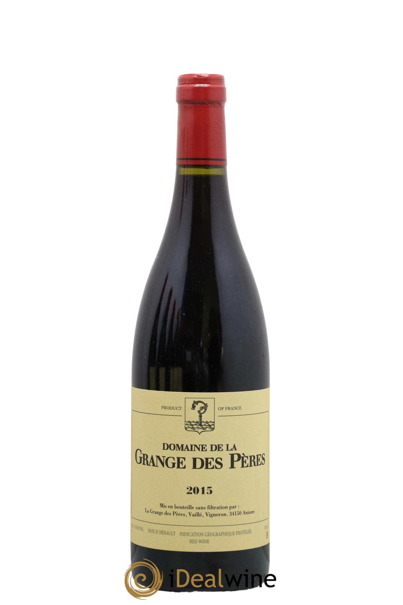 Pays d'Hérault Grange des Pères Laurent Vaillé 2015 - Lot de 1 bouteille - 0
