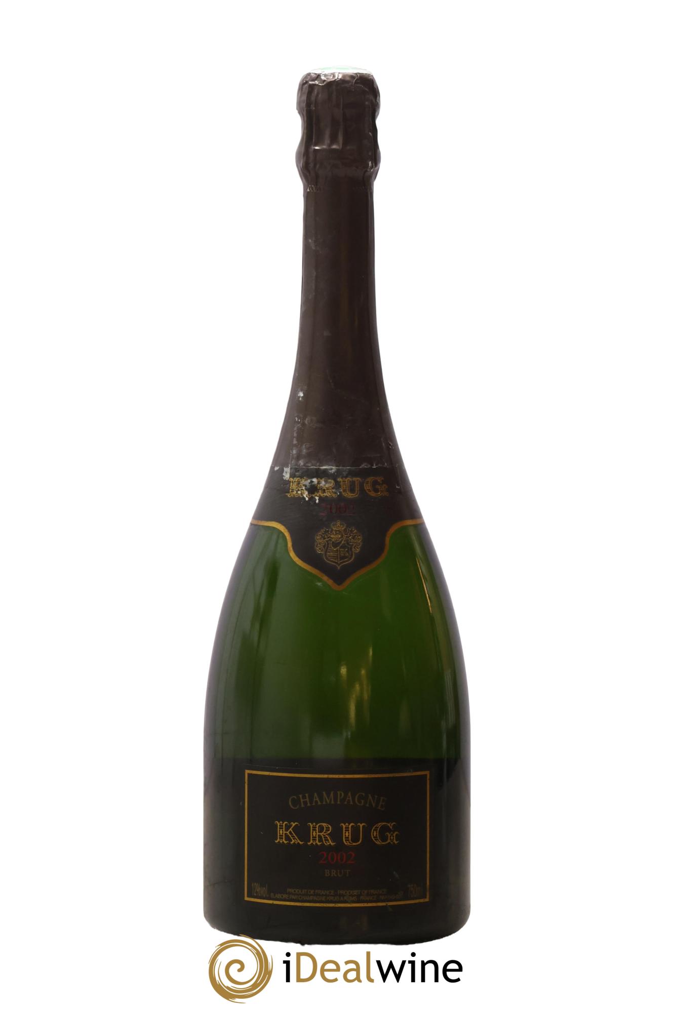 Vintage Krug 2002 - Lot de 1 bouteille - 0