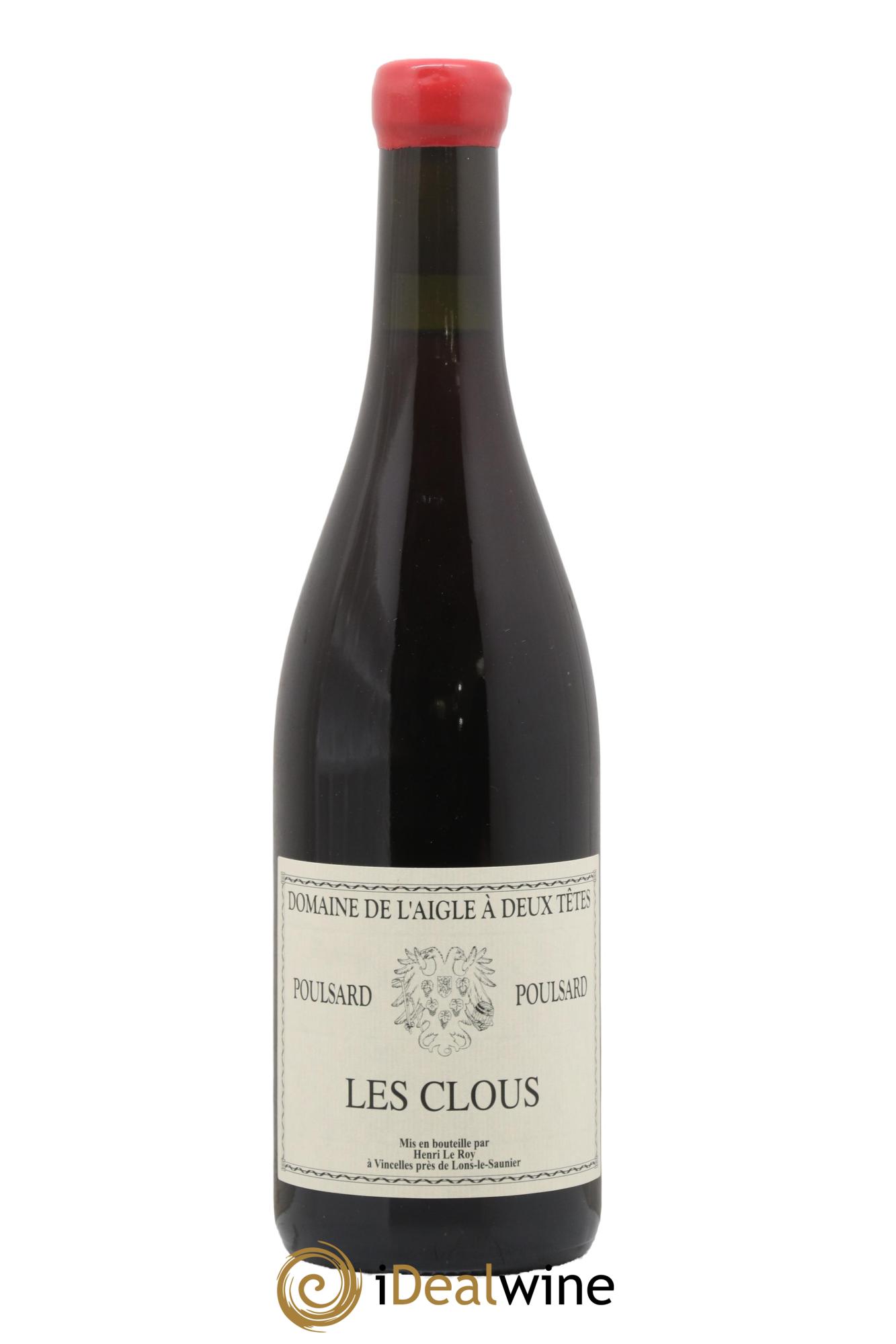 Côtes du Jura Poulsard Les Clous Domaine De L'Aigle à Deux Têtes 2023 - Posten von 1 Flasche - 0