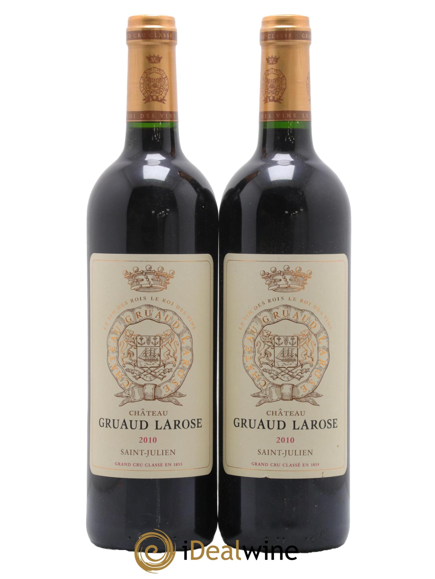 Château Gruaud Larose 2ème Grand Cru Classé 2010 - Lot de 2 bouteilles - 0