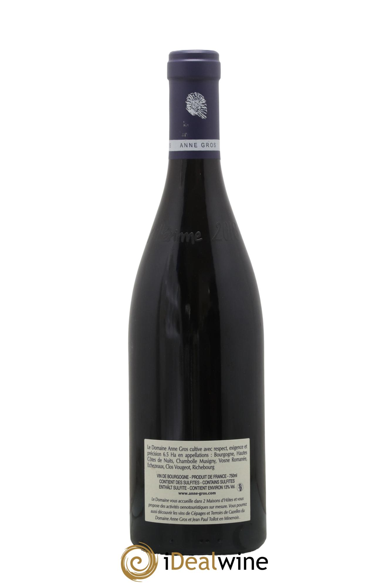 Richebourg Grand Cru Anne Gros 2018 - Lot of 1 bottle - 1
