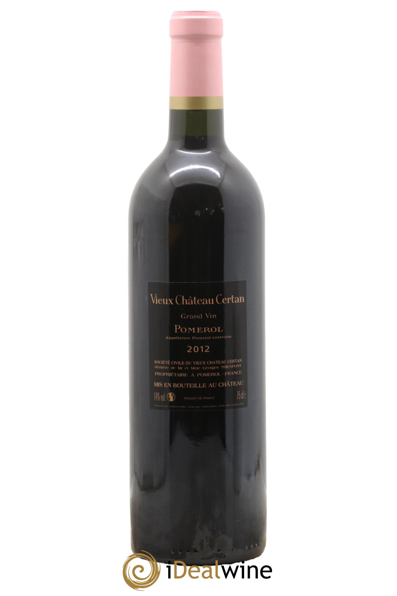 Vieux Château Certan 2012 - Lotto di 1 bottiglia - 1