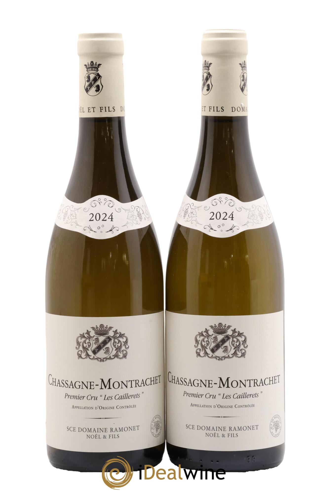 Chassagne-Montrachet 1er Cru Les Caillerets Noël Ramonet 2024 - Lot de 2 bouteilles - 0
