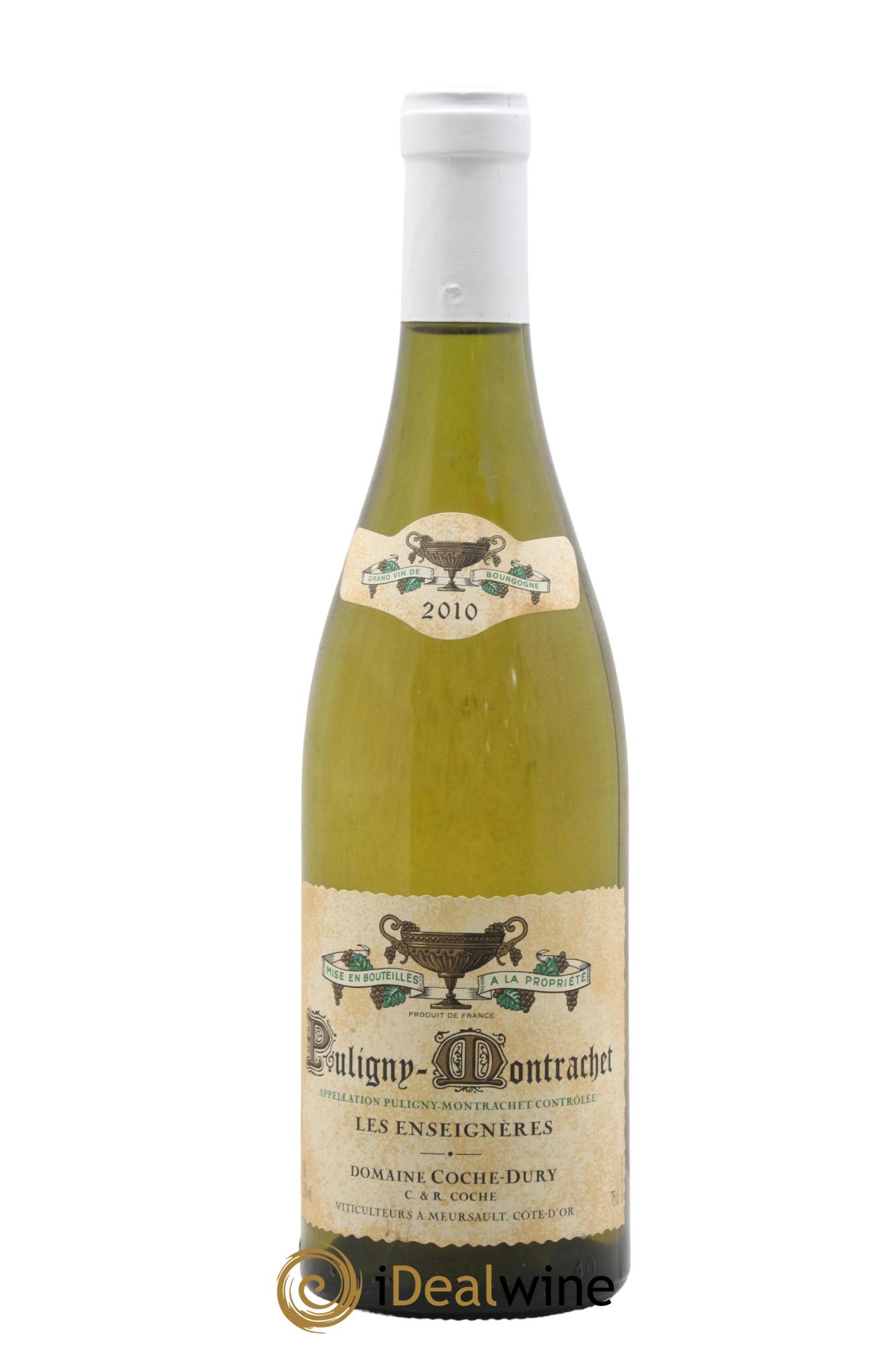 Puligny-Montrachet Les Enseignères Coche Dury (Domaine) 2010 - Lot de 1 bouteille - 0